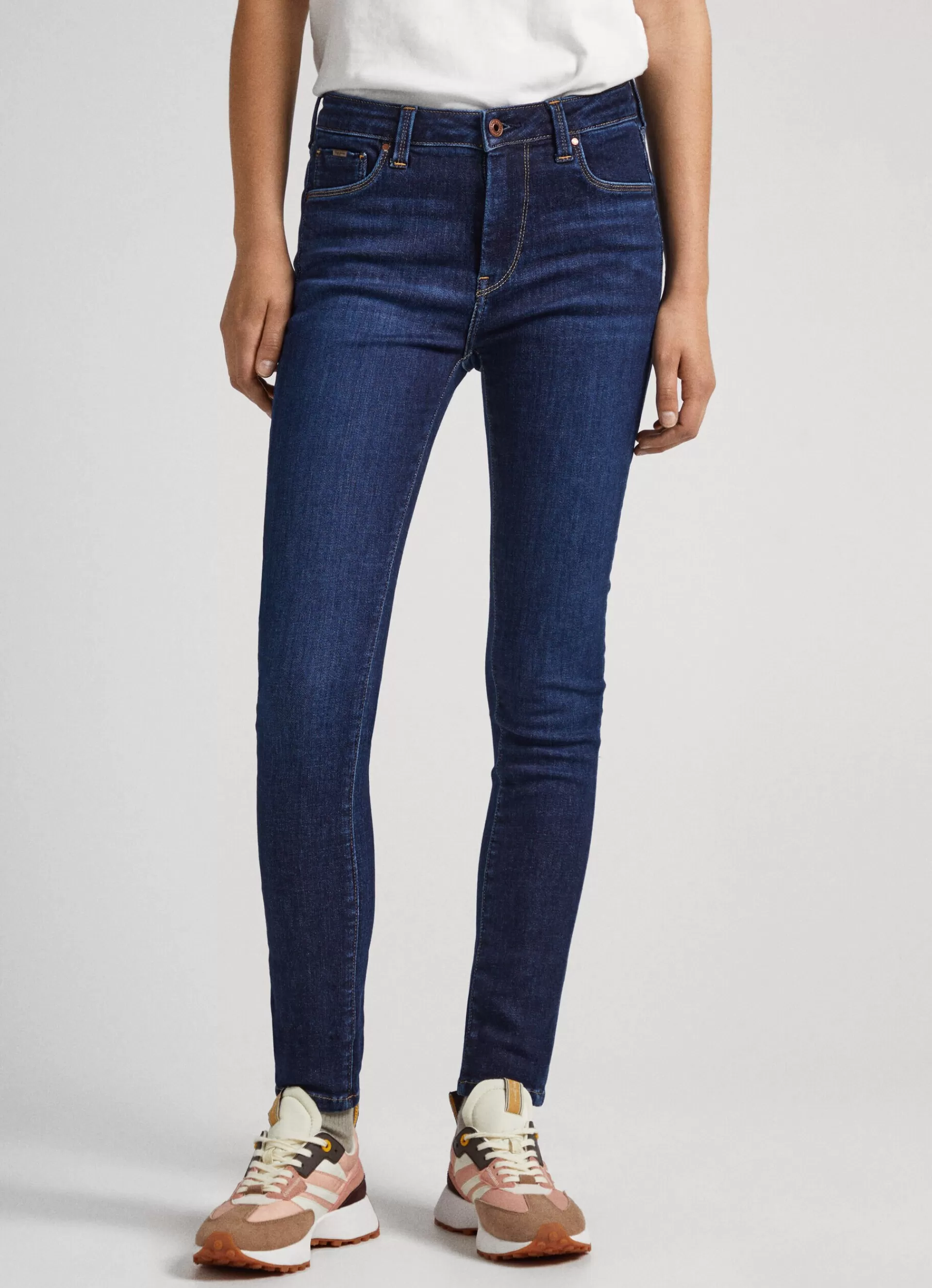 Skinny | Jeans*Women Pepe Jeans REGENT SKINNY FIT HIGH-RISE JEANS Denim