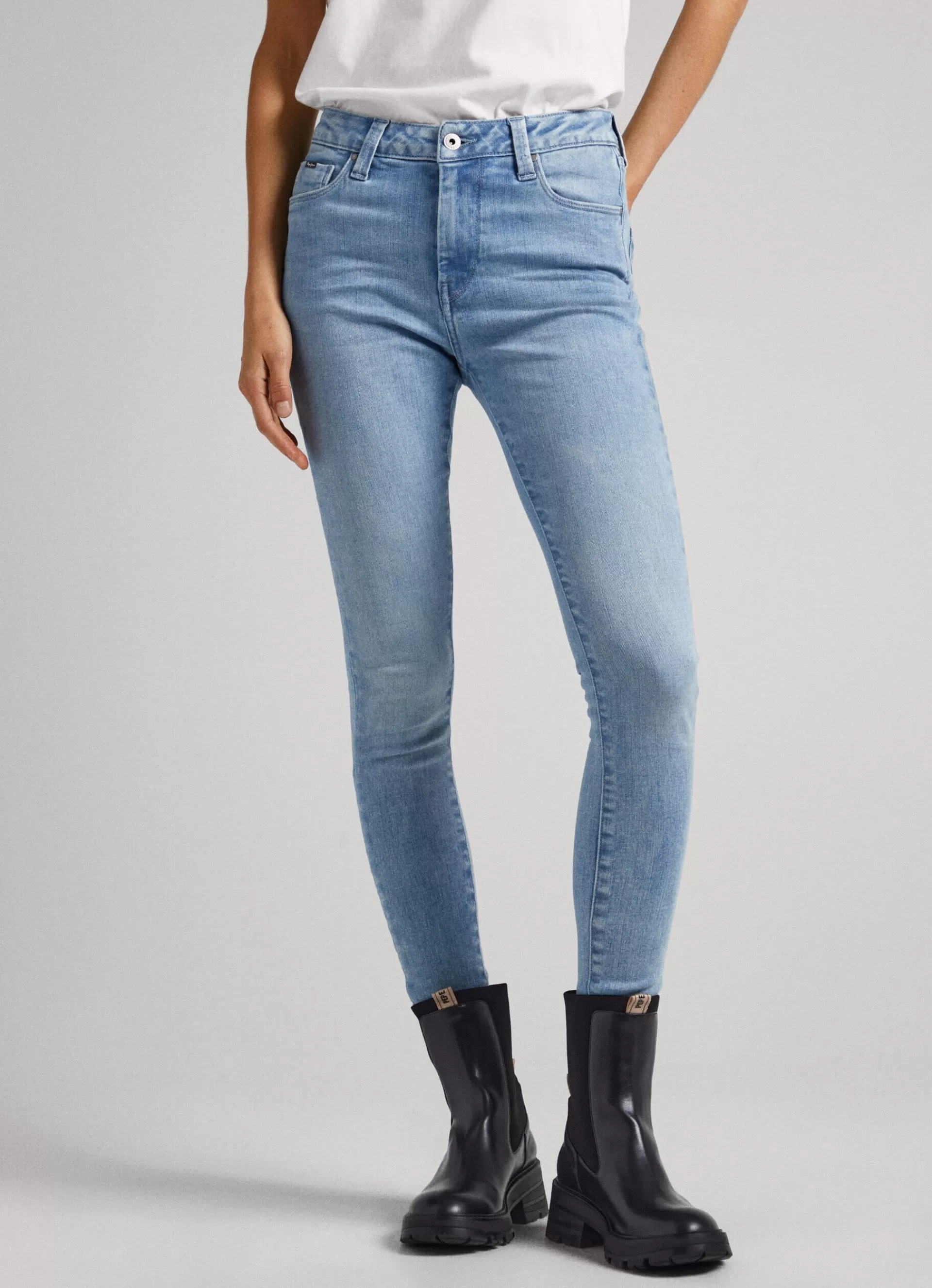 Skinny | Jeans*Women Pepe Jeans REGENT SKINNY FIT HIGH-RISE JEANS Denim