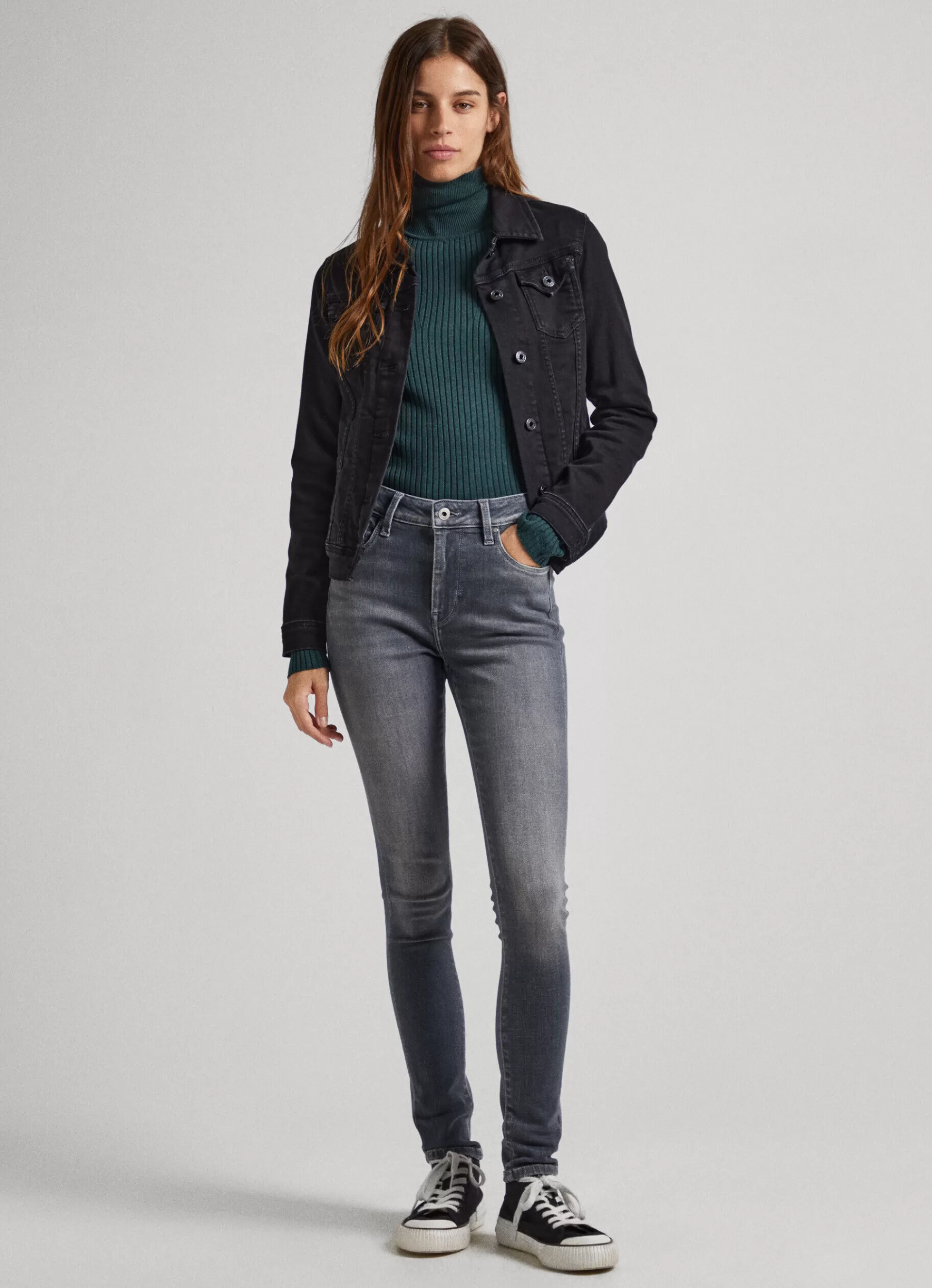 Skinny | Jeans*Women Pepe Jeans REGENT SKINNY FIT HIGH-RISE JEANS Denim