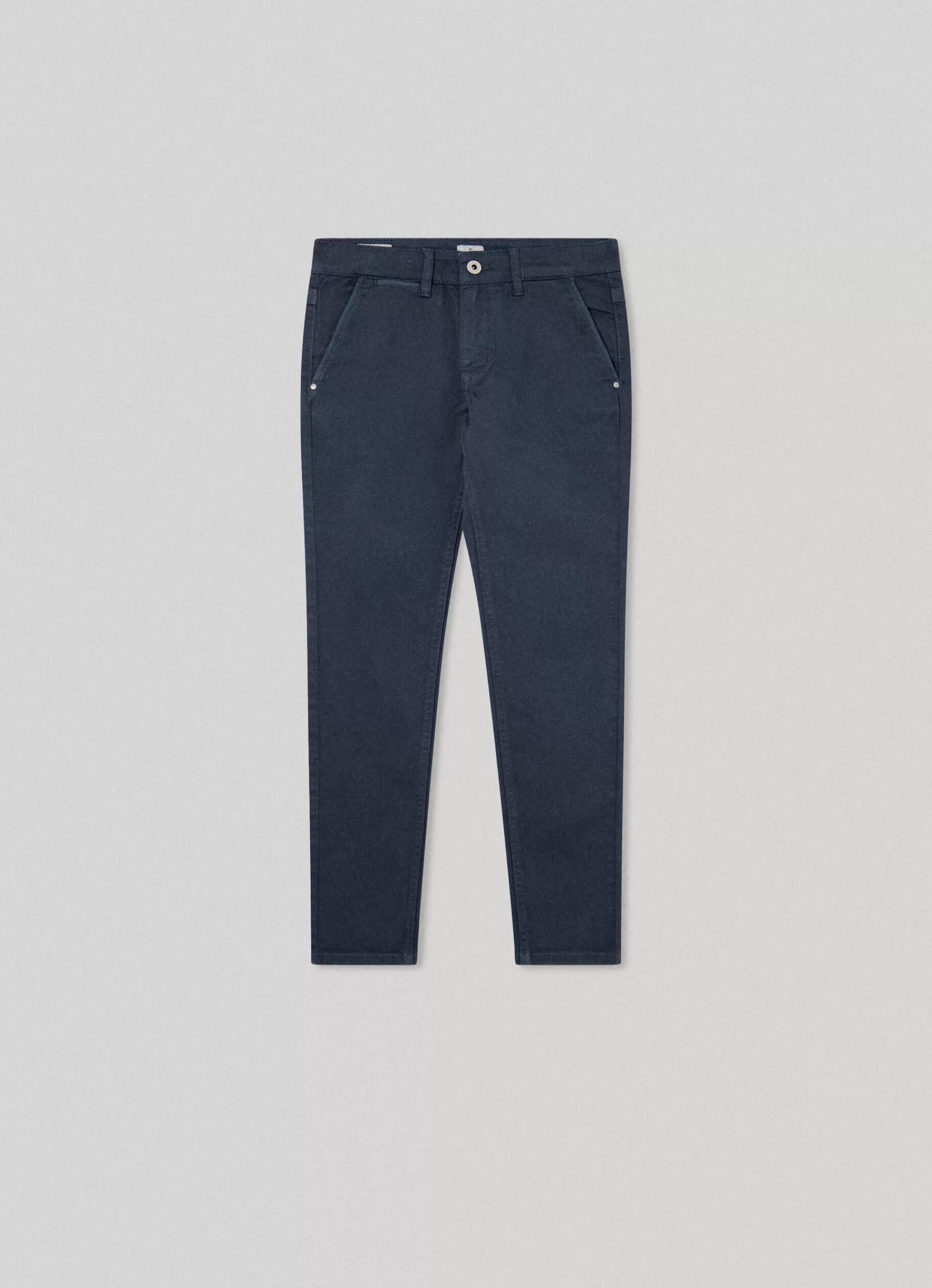 Trousers*KIDS Pepe Jeans REGULAR FIT CHINO TROUSERS Dulwich Blue