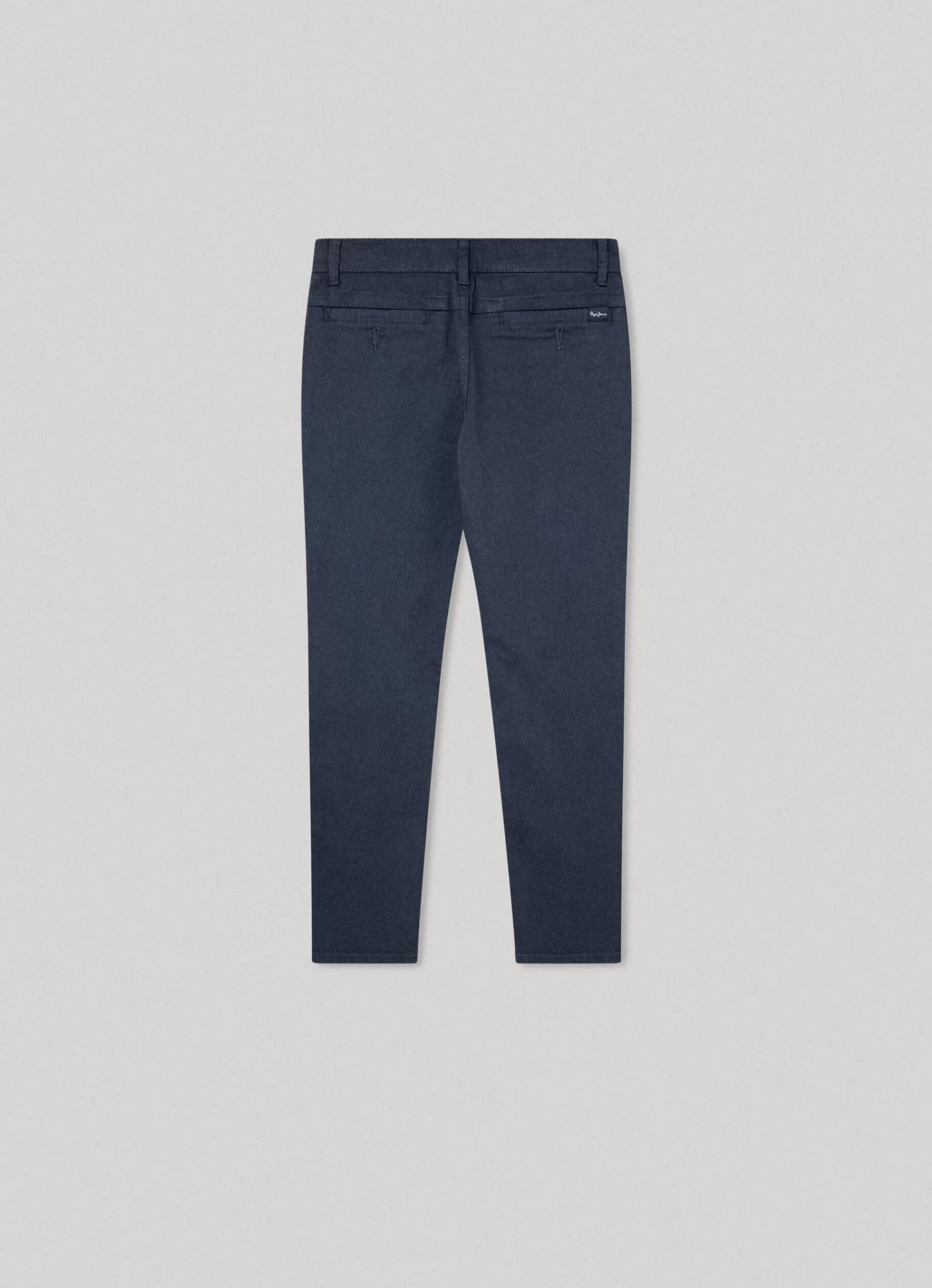 Trousers*KIDS Pepe Jeans REGULAR FIT CHINO TROUSERS Dulwich Blue