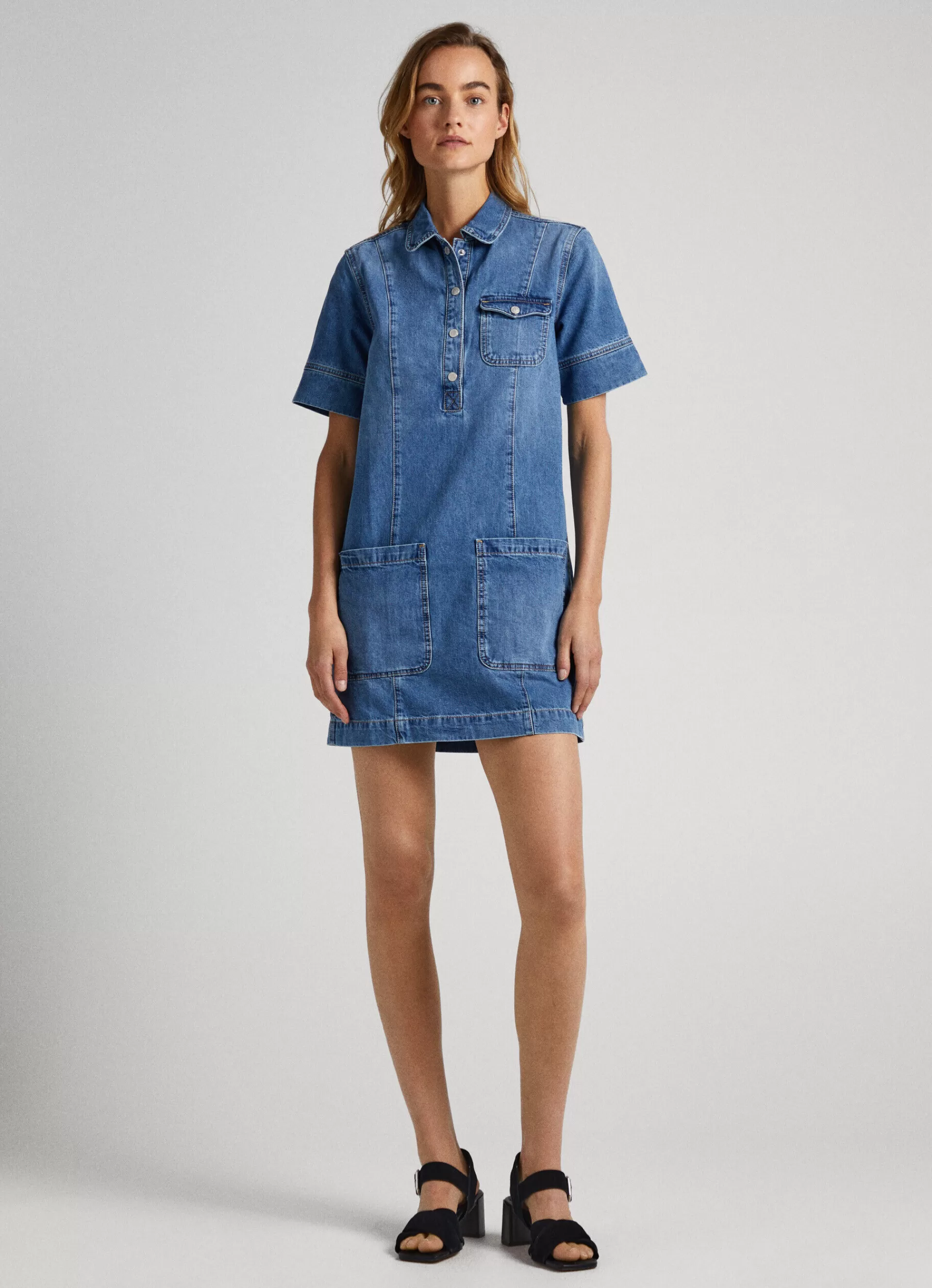 Dresses & Jumpsuits*Women Pepe Jeans REGULAR FIT DRESS Denim