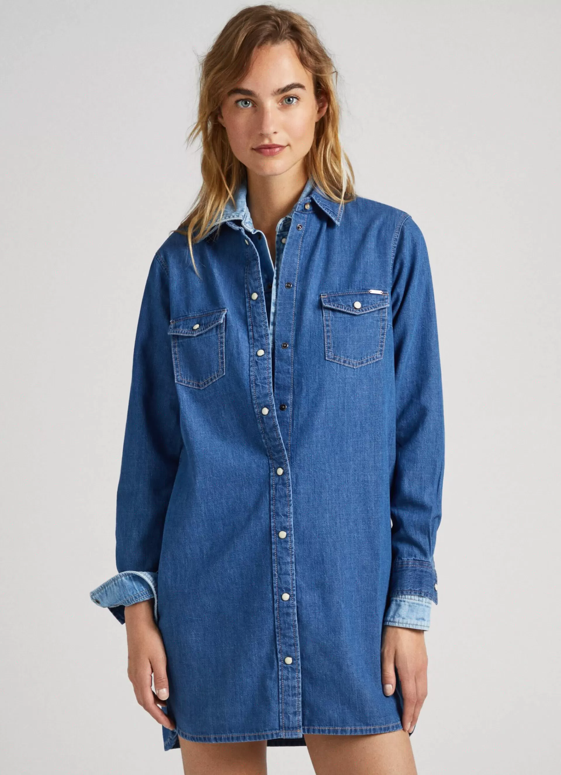 Dresses & Jumpsuits*Women Pepe Jeans REGULAR FIT DRESS Denim