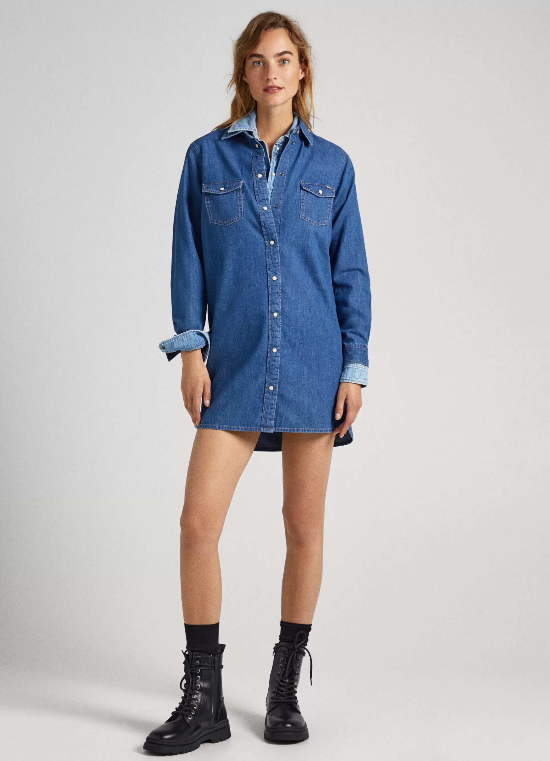 Dresses & Jumpsuits*Women Pepe Jeans REGULAR FIT DRESS Denim