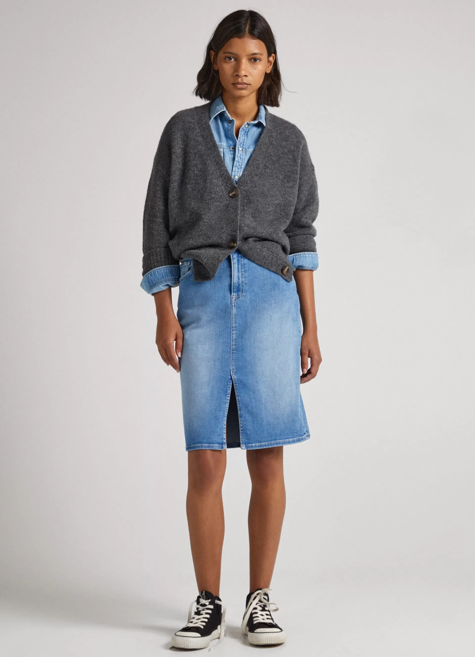 Skirts & Shorts*Women Pepe Jeans REGULAR FIT SKIRT Denim