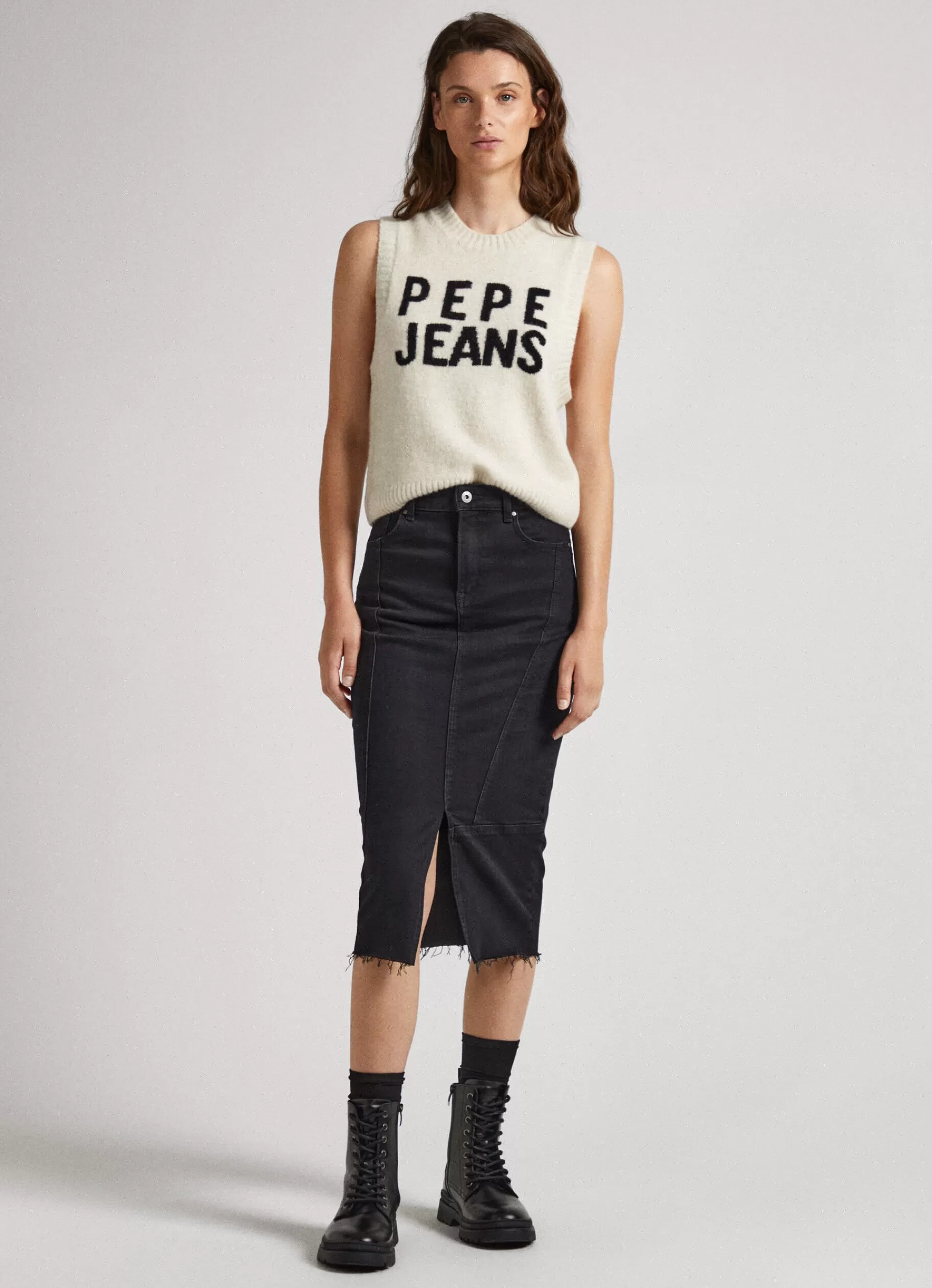 Skirts & Shorts*Women Pepe Jeans REGULAR FIT SKIRT Denim