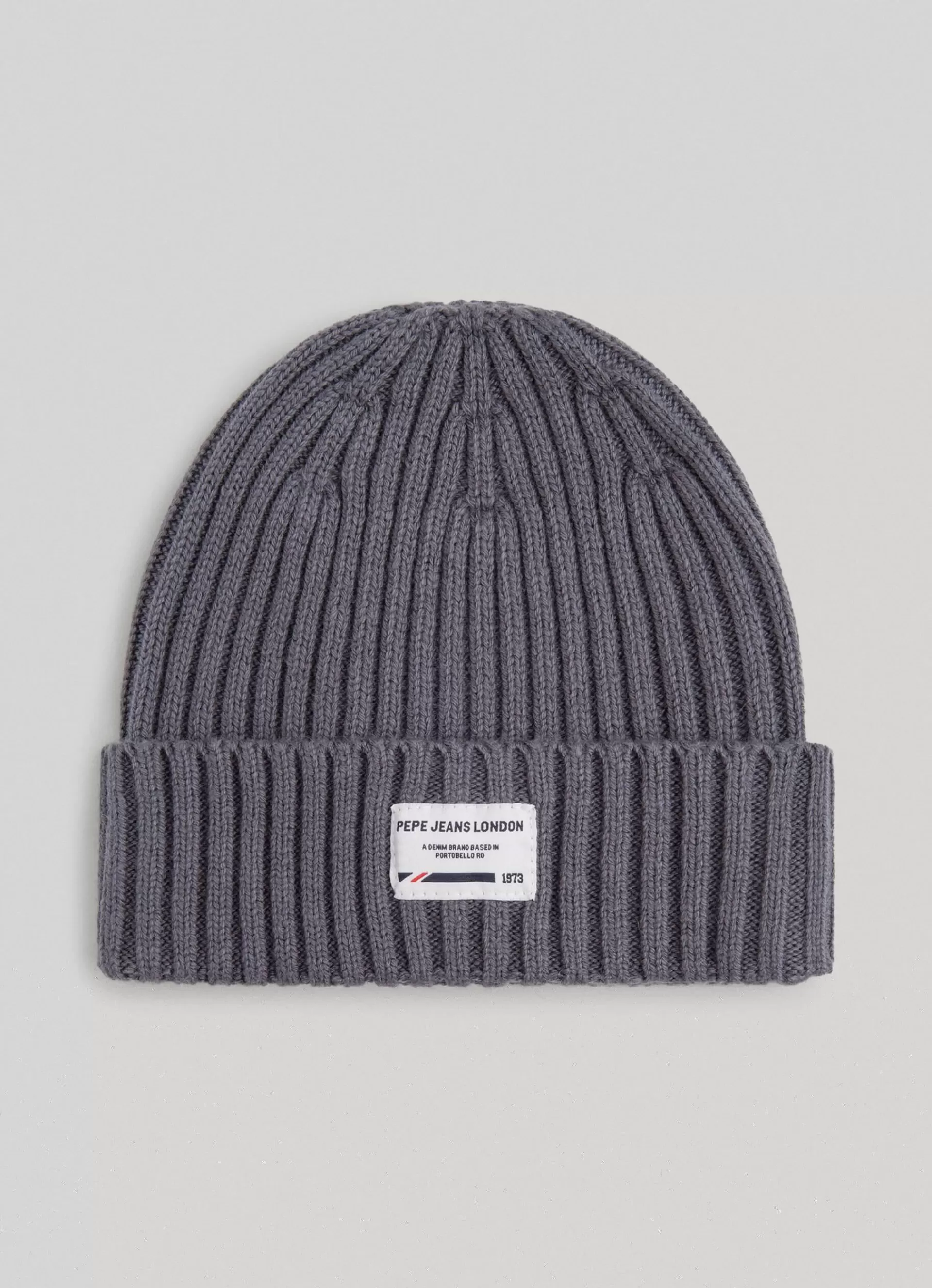 Accessories*KIDS Pepe Jeans RIBBED KNIT BEANIE Thunder Grey