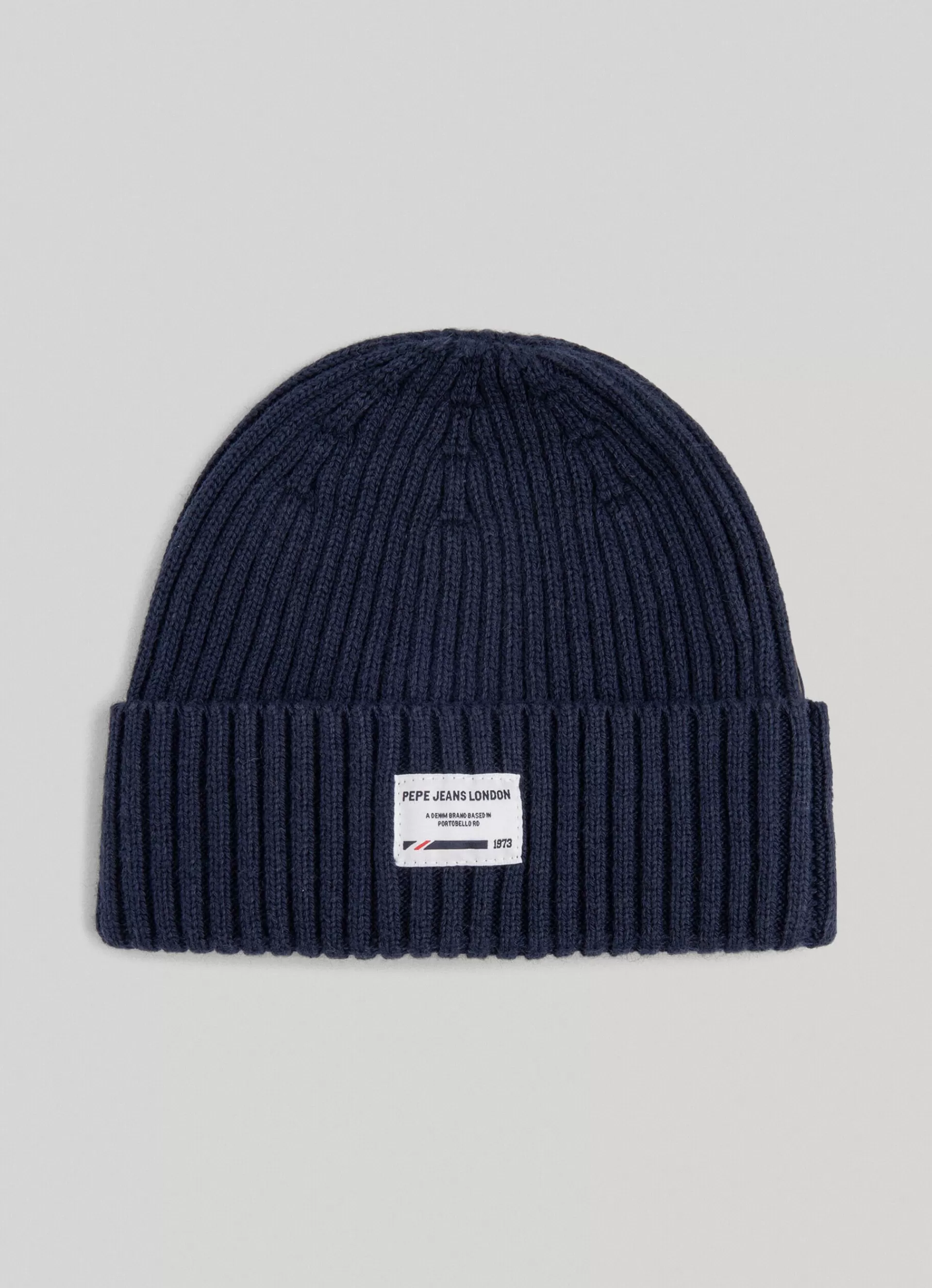 Hats & Caps*Women | Men Pepe Jeans RIBBED KNIT HAT Dulwich Blue