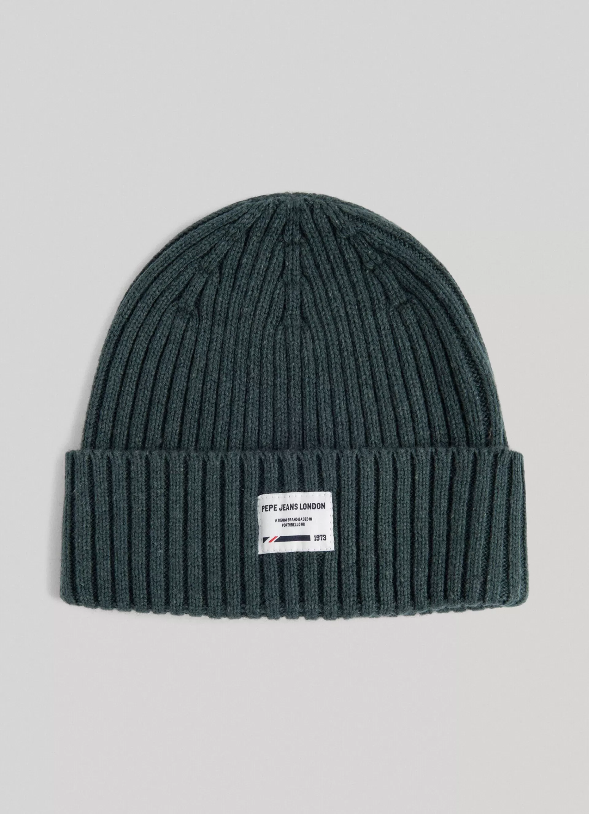 Hats & Caps*Women | Men Pepe Jeans RIBBED KNIT HAT Regent Green