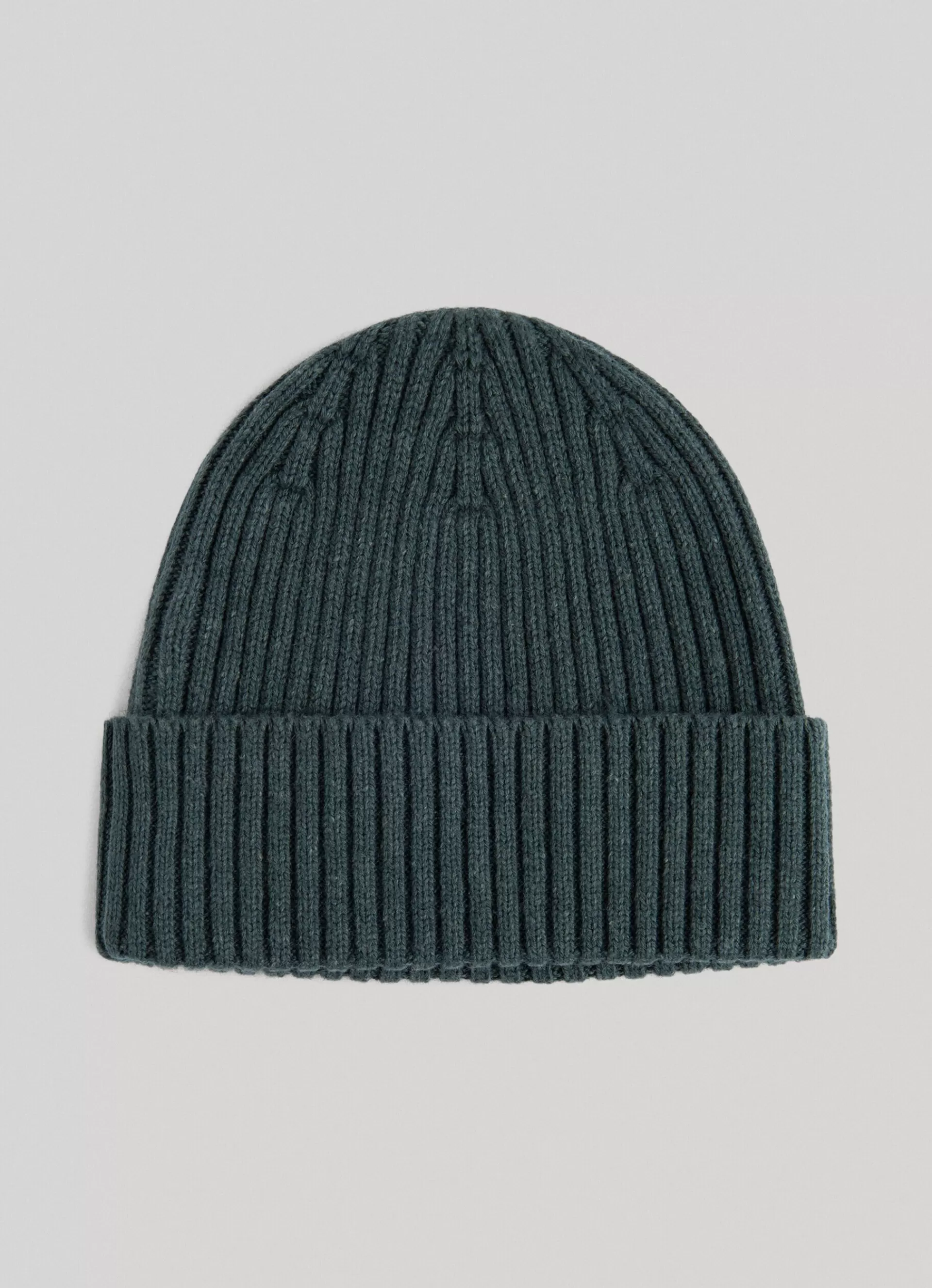 Hats & Caps*Women | Men Pepe Jeans RIBBED KNIT HAT Regent Green