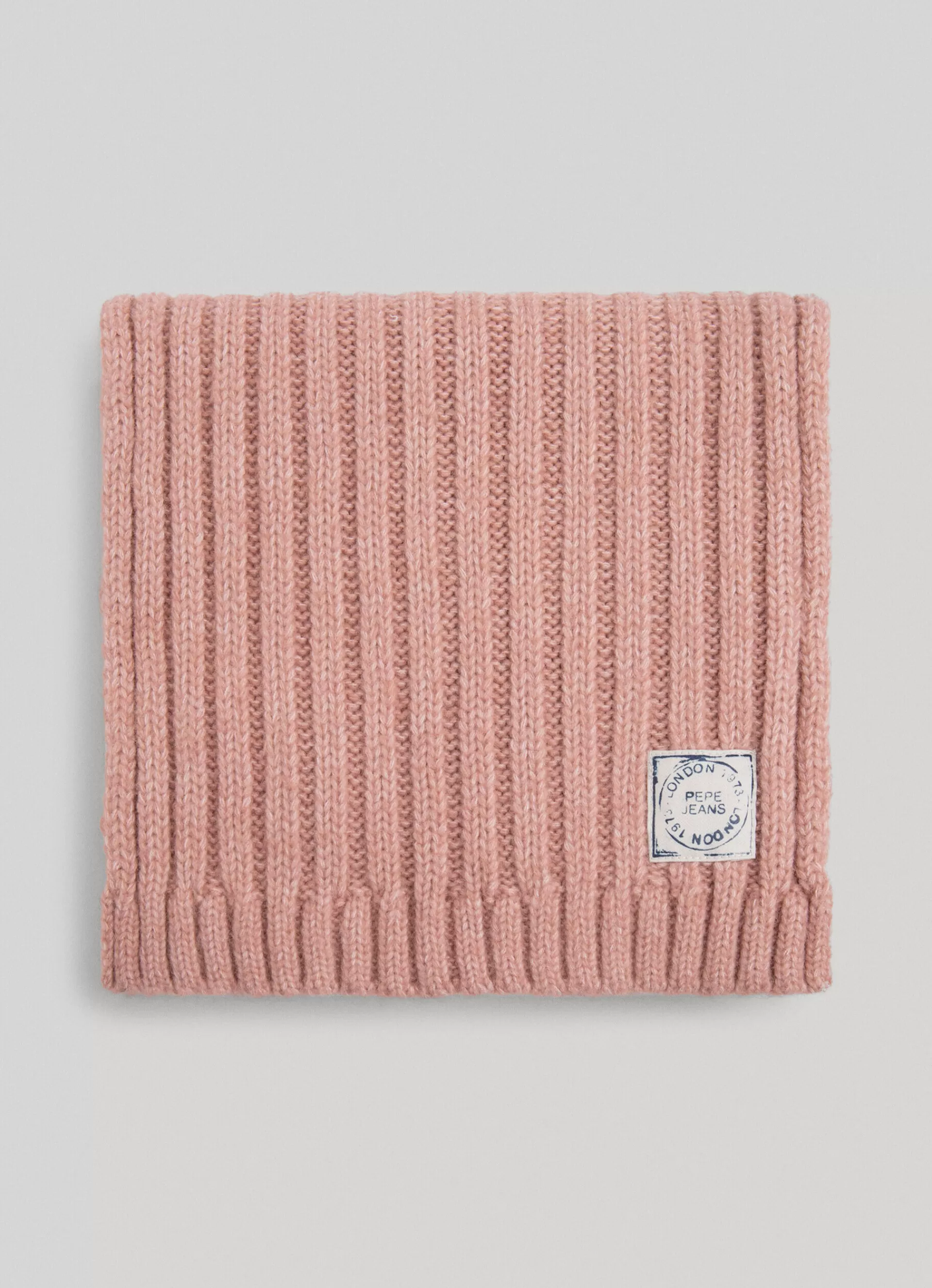 Accessories*KIDS Pepe Jeans RIBBED KNIT SCARF Ash Rose Pink