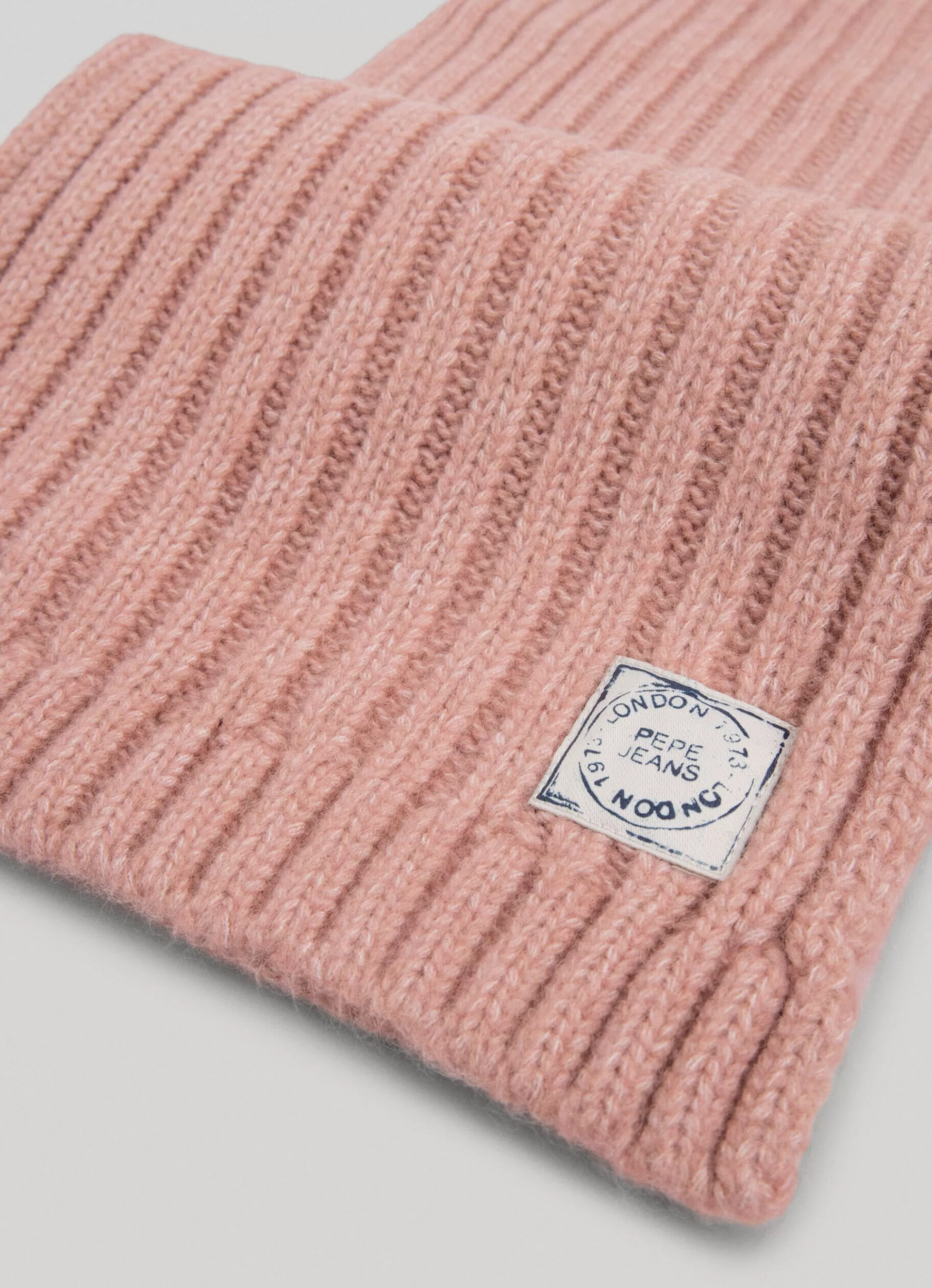 Accessories*KIDS Pepe Jeans RIBBED KNIT SCARF Ash Rose Pink