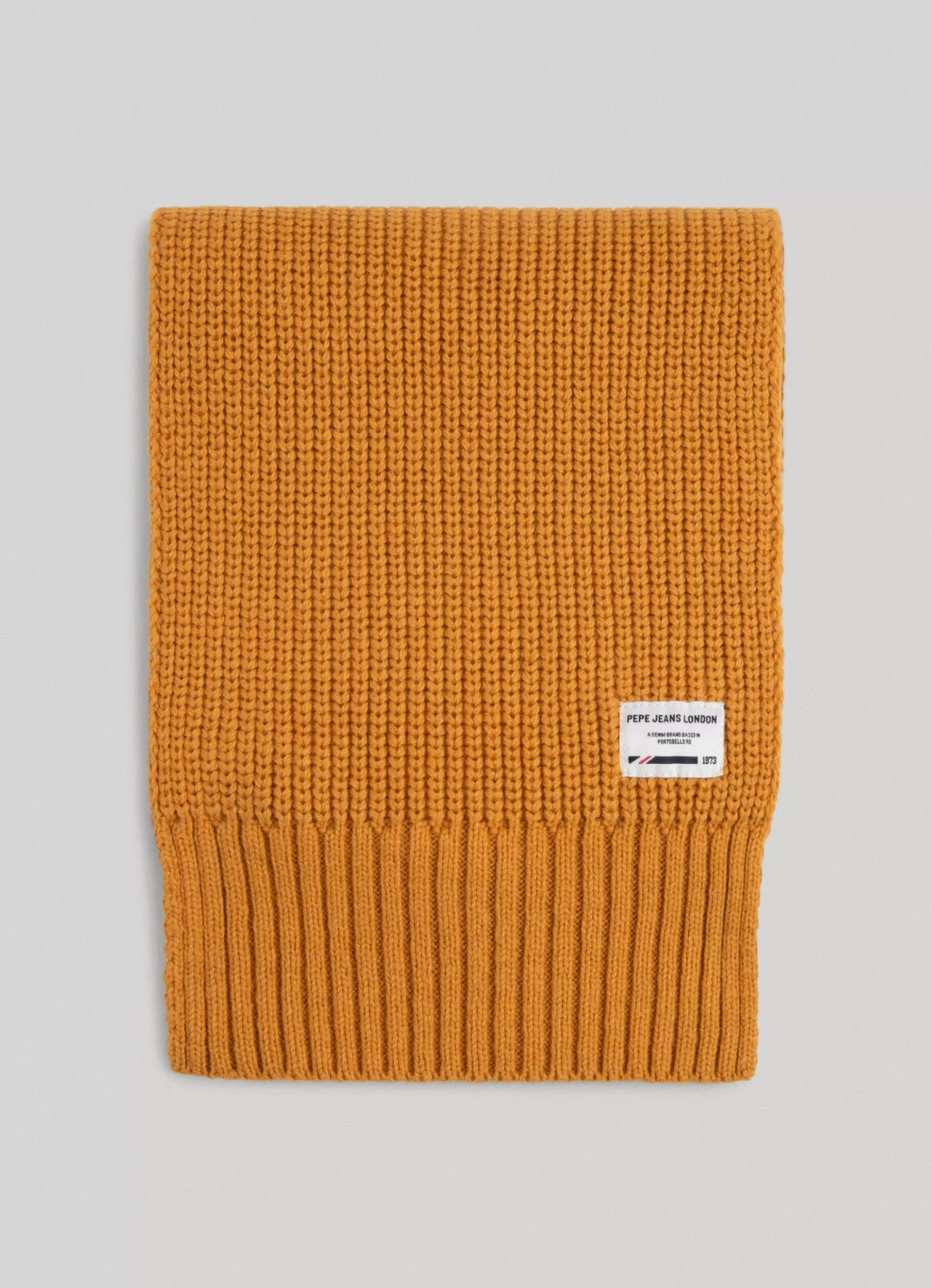 Accessories*KIDS Pepe Jeans RIBBED SCARF Ochre Yellow