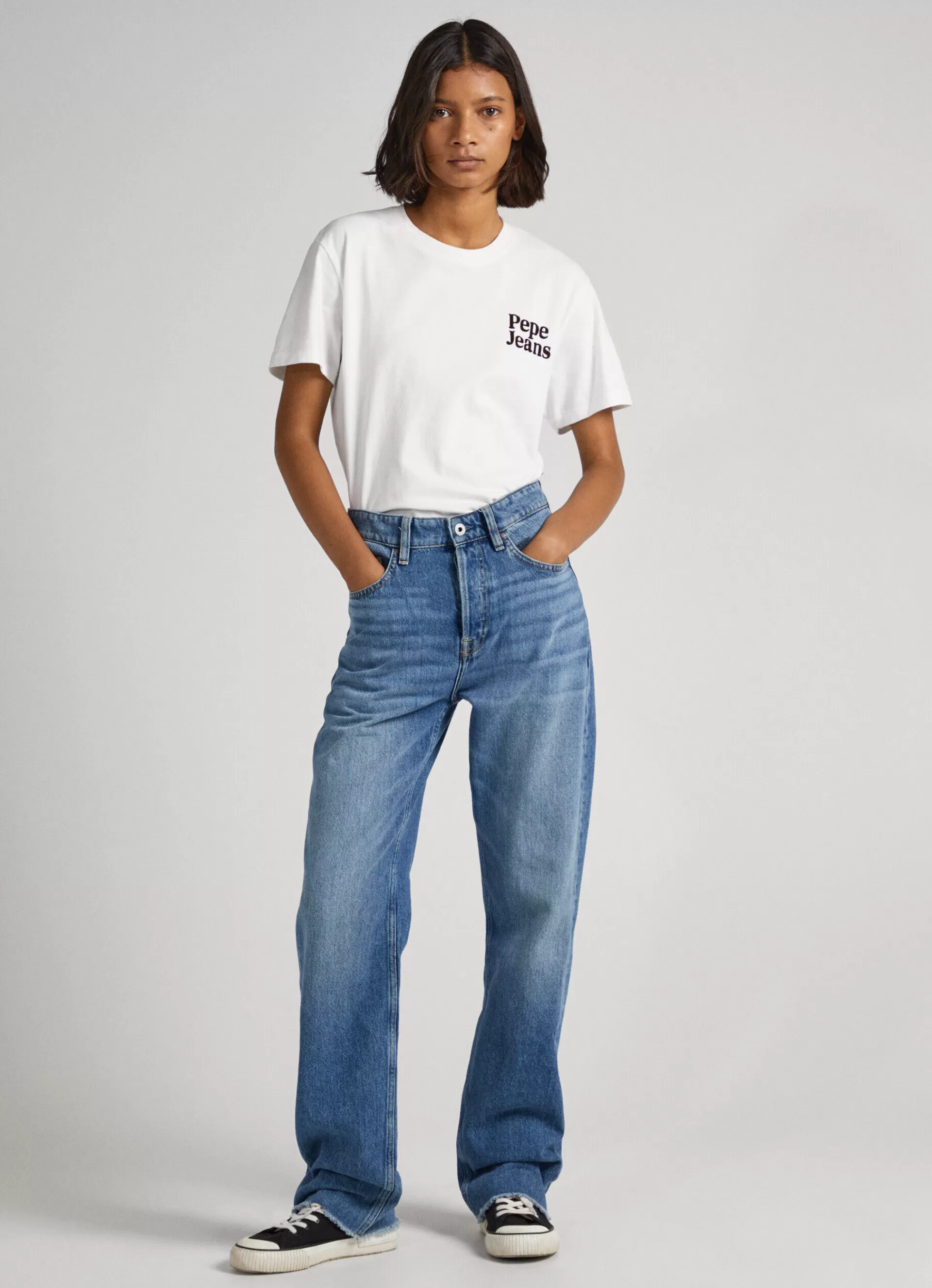 Straight | Jeans*Women Pepe Jeans ROBYN REGULAR FIT HIGH-RISE JEANS Denim