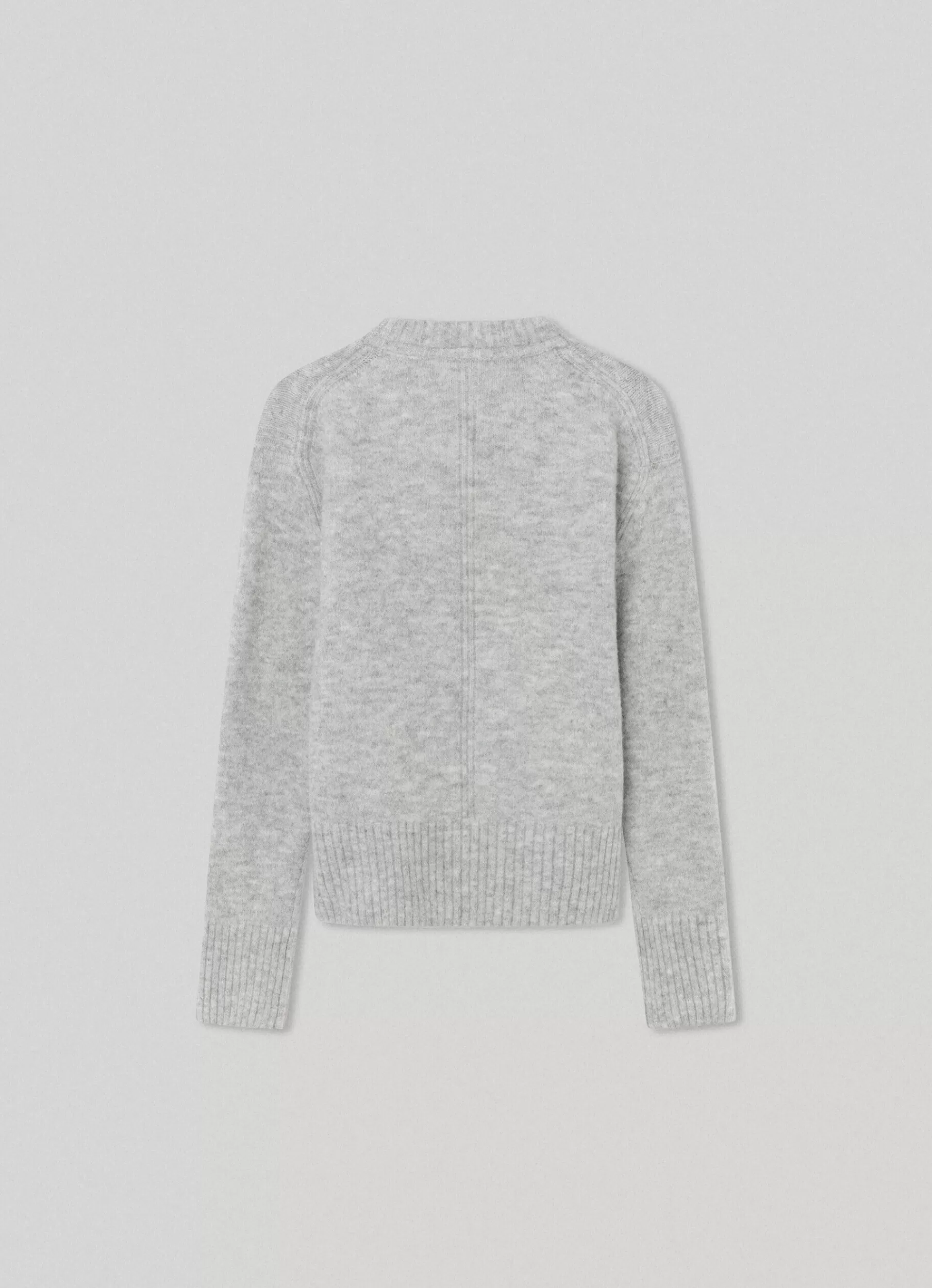 Sweats & Knits*KIDS Pepe Jeans ROUND COLLAR KNIT Marl Grey