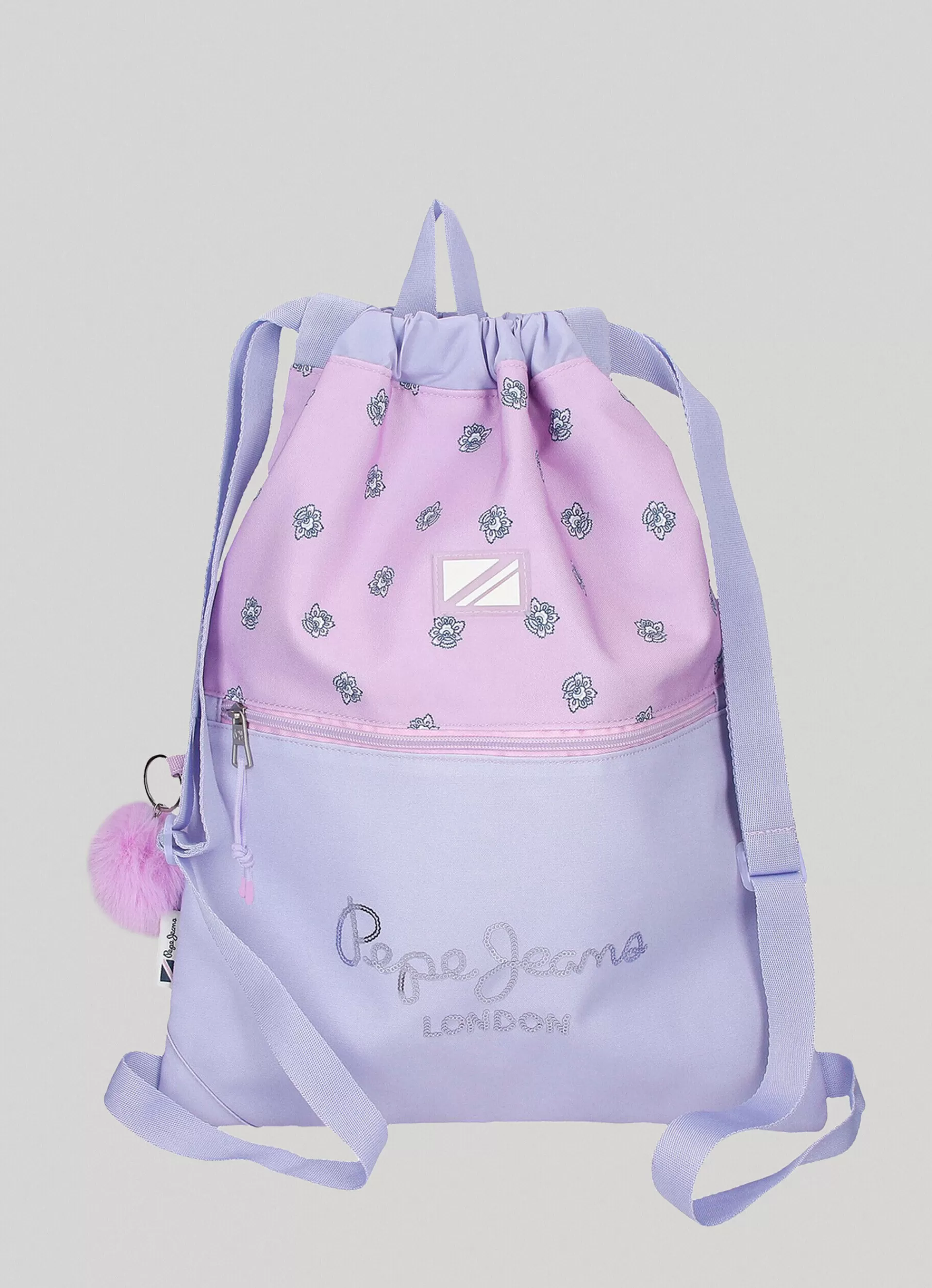 Accessories*KIDS Pepe Jeans SEQUIN LOGO CASUAL GYM SAC Lilac