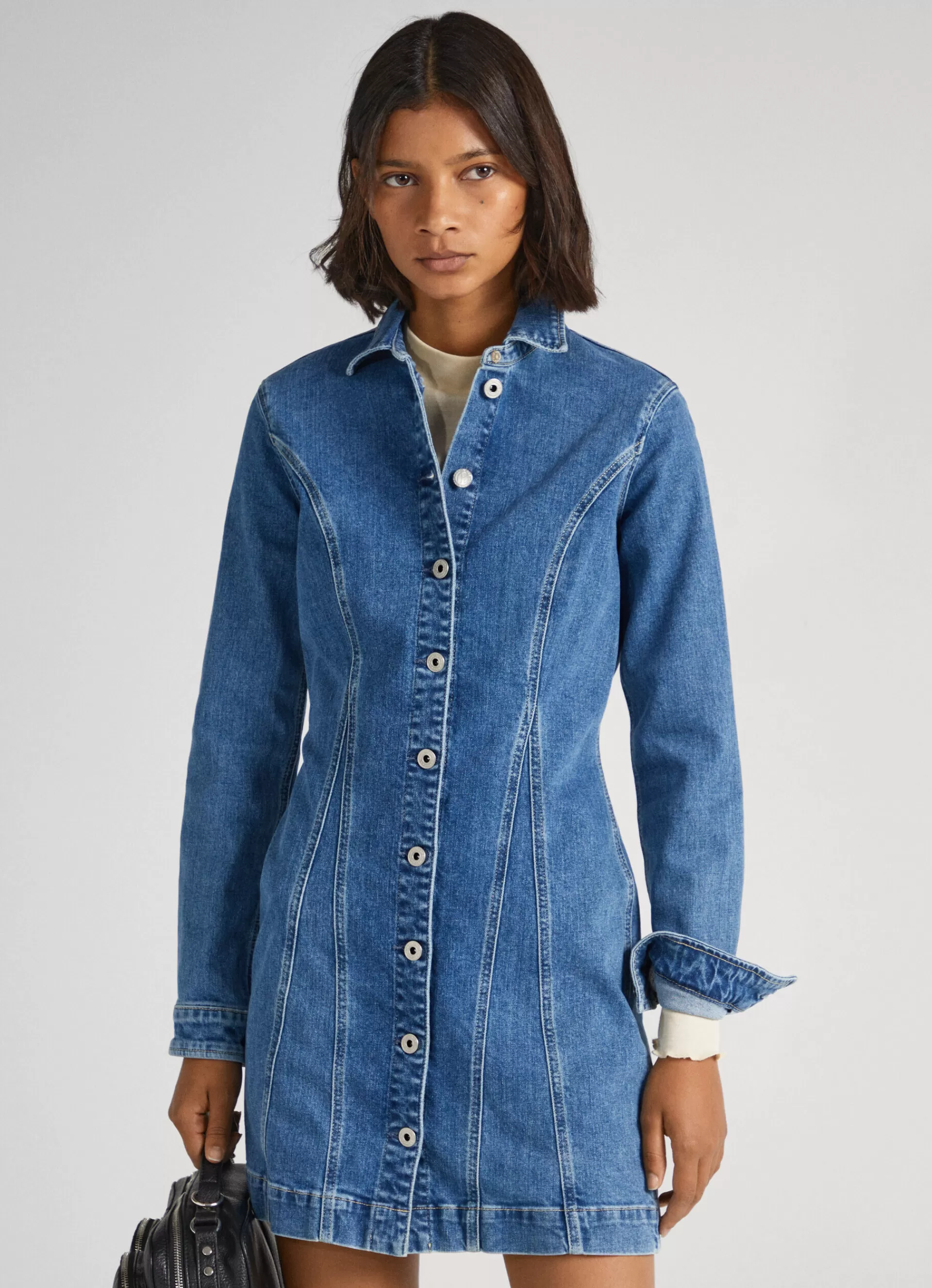 Dresses & Jumpsuits*Women Pepe Jeans SLIM FIT DRESS Denim