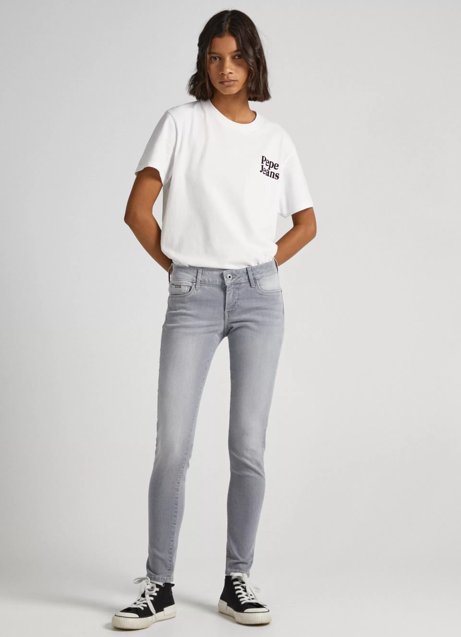 Skinny | Jeans*Women Pepe Jeans SOHO SKINNY FIT MID-RISE JEANS Denim