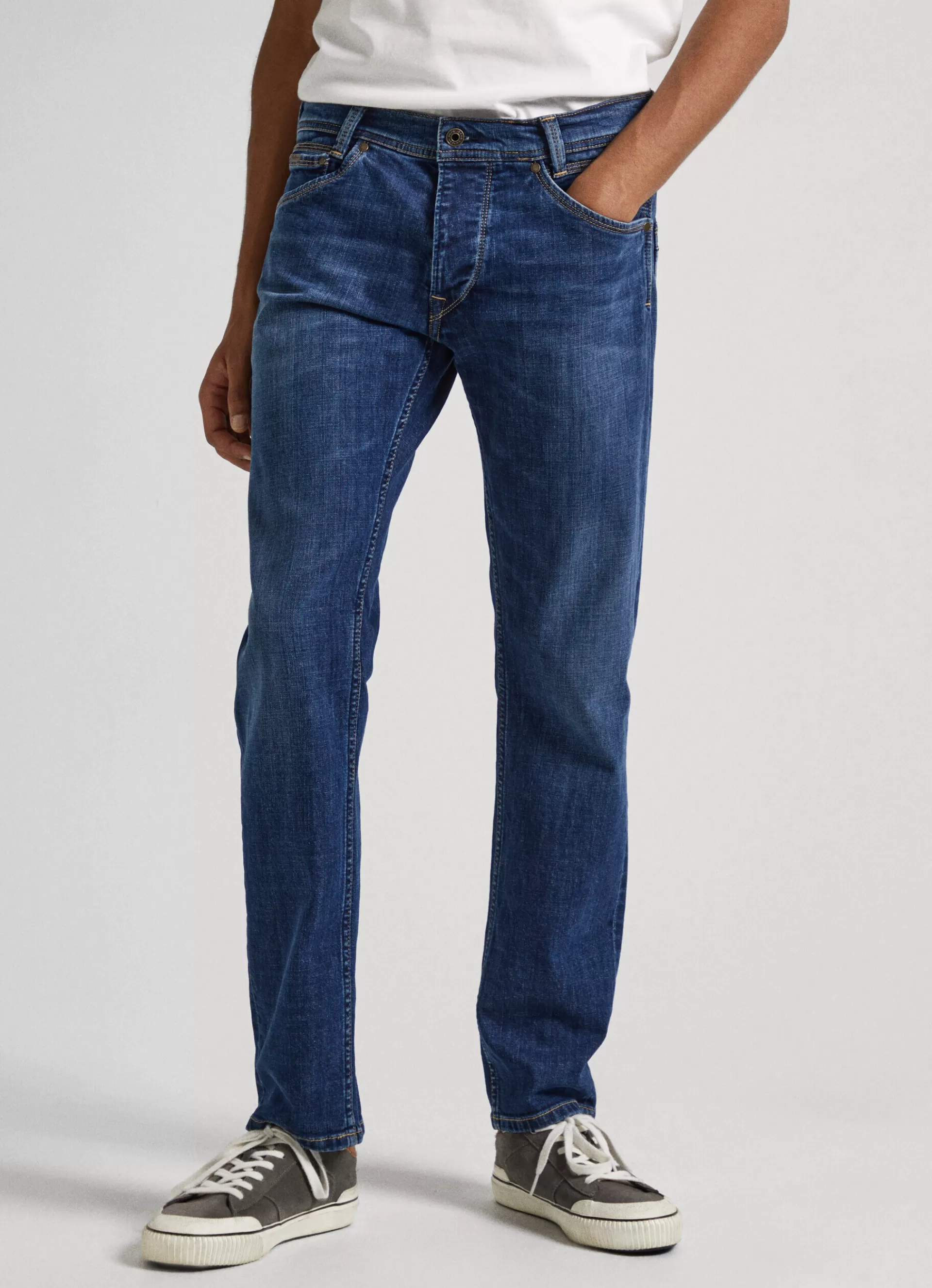 Regular | Jeans*Men Pepe Jeans SPIKE FIT MID-RISE JEANS Denim