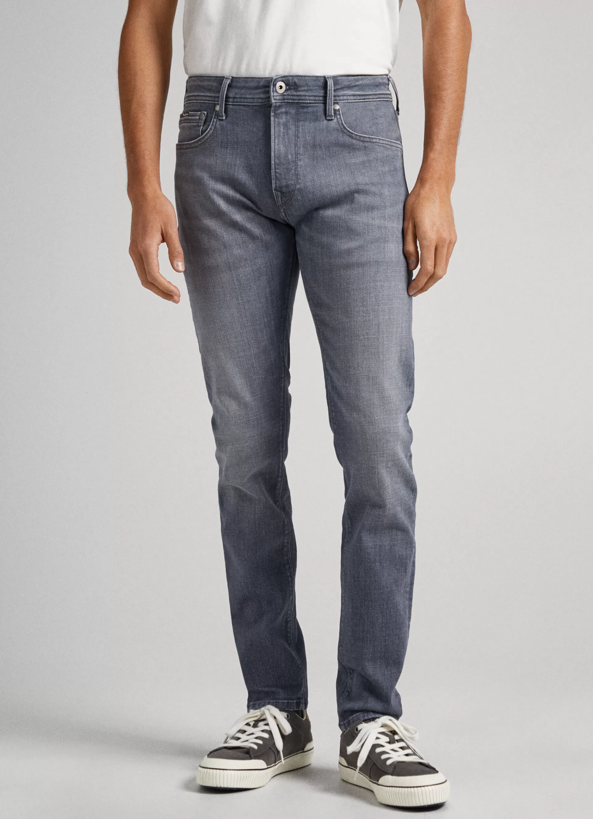 Regular | Straight | Jeans*Men Pepe Jeans SPIKE REGULAR FIT MID-RISE JEANS Denim