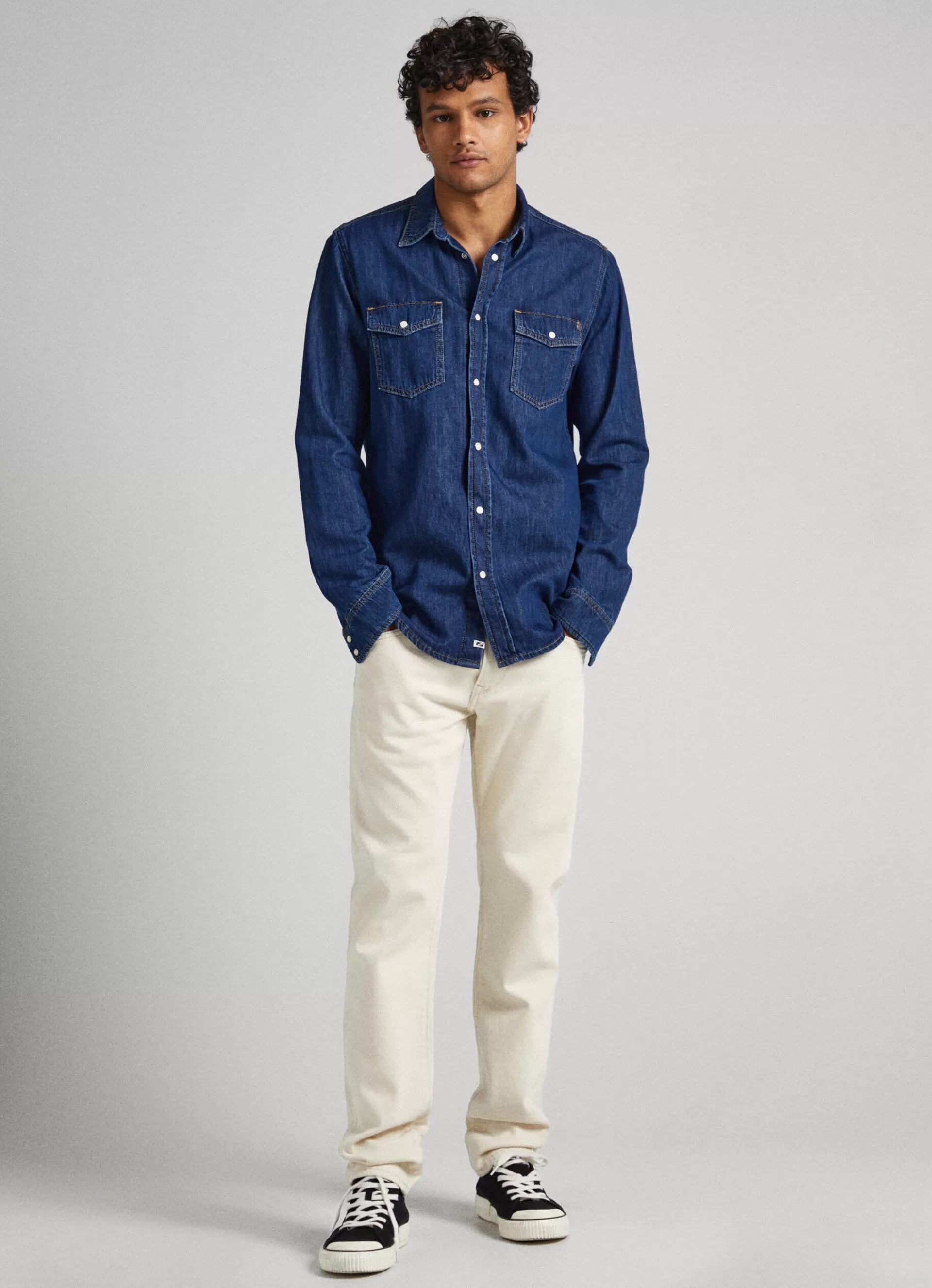 Regular | Jeans*Men Pepe Jeans STANLEY FIT MID-RISE JEANS Denim