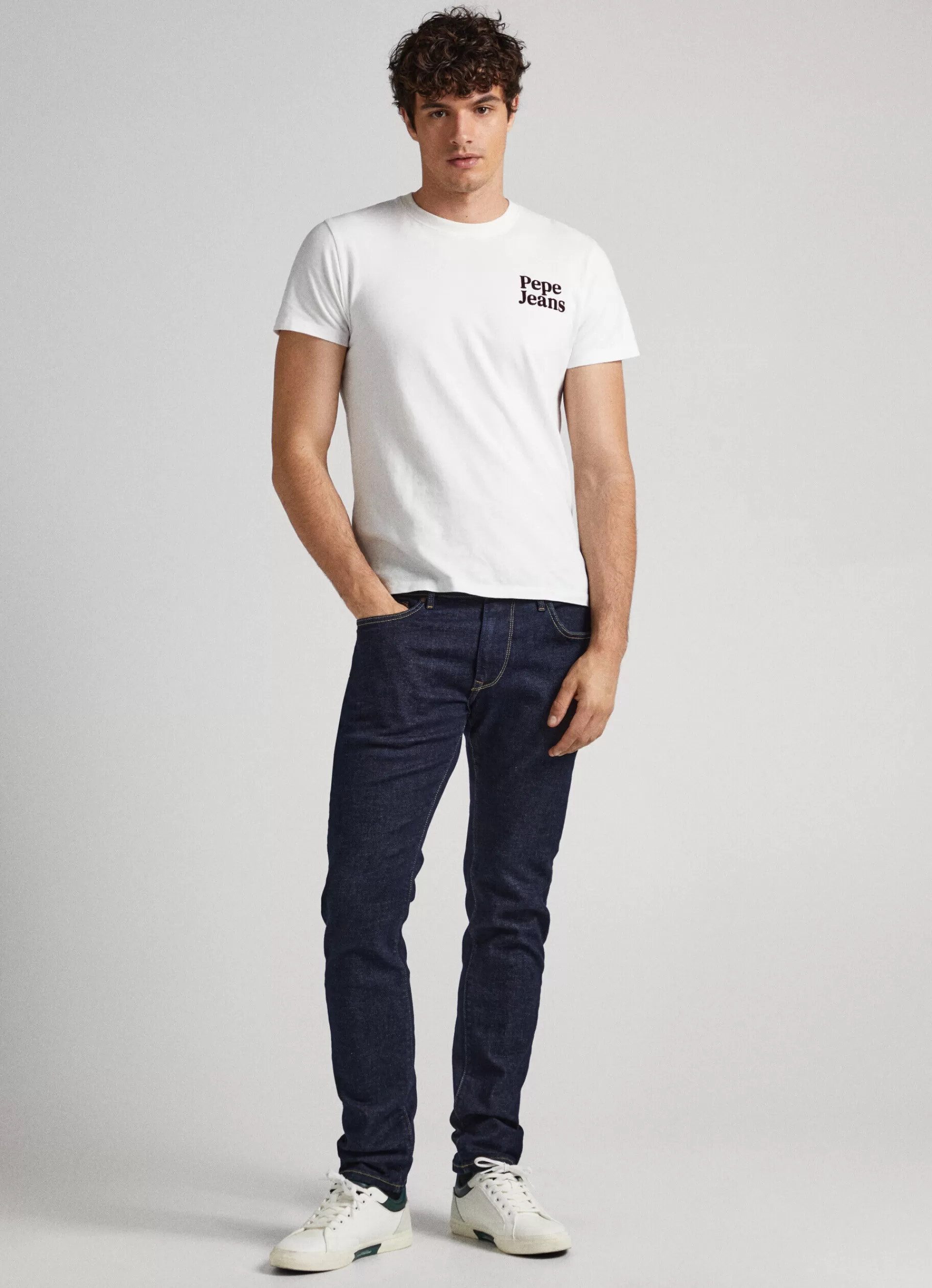 Regular*Men Pepe Jeans STANLEY FIT MID-RISE JEANS Denim