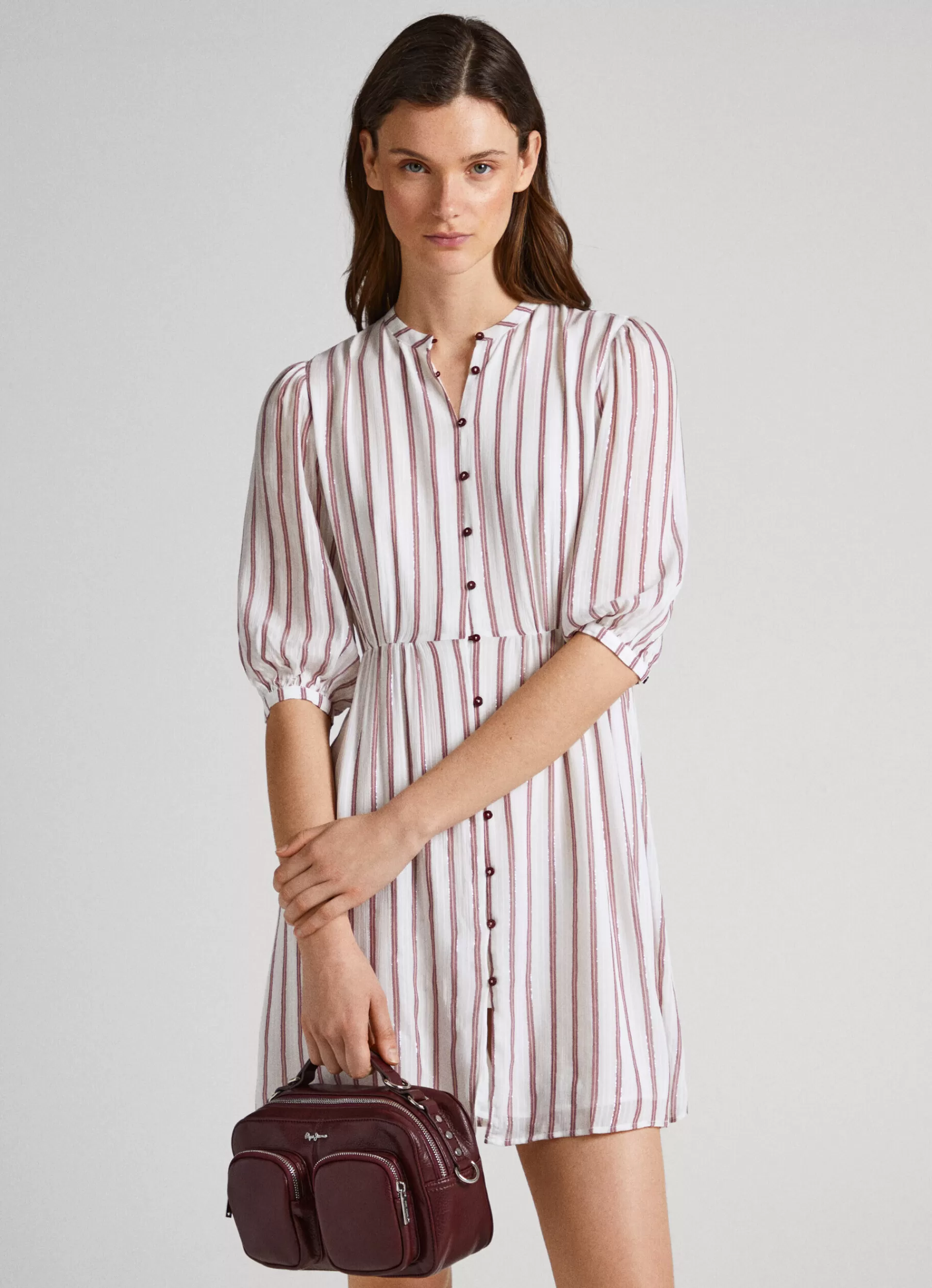 Dresses & Jumpsuits*Women Pepe Jeans STRIPE PRINT DRESS Multi