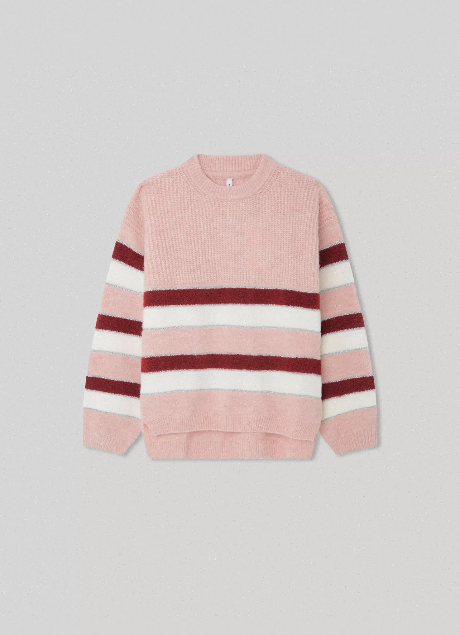 Sweats & Knits*KIDS Pepe Jeans STRIPED CREW NECK KNIT Multi