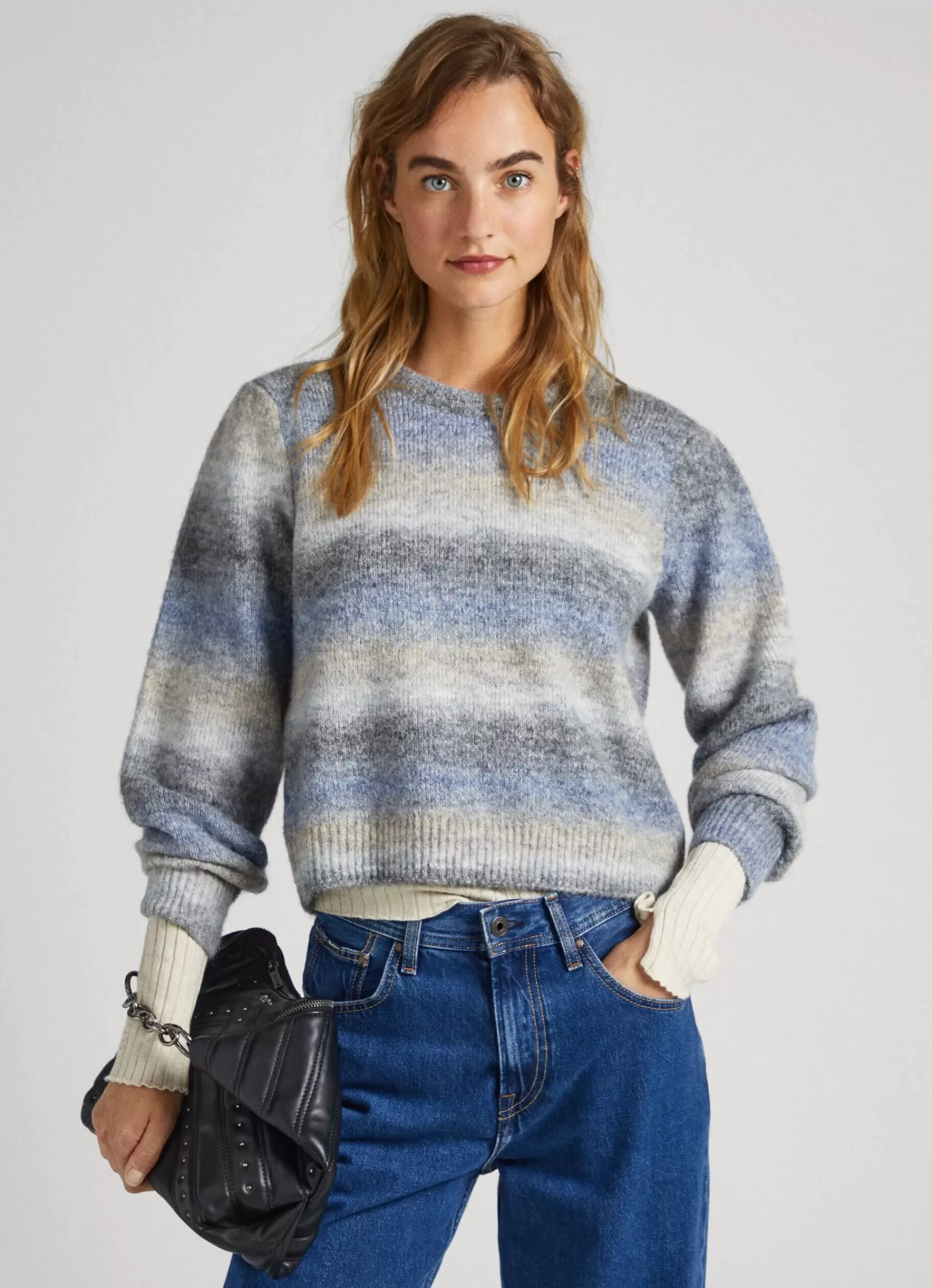 Sweaters & Cardigans | Knitwear*Women Pepe Jeans STRIPED MELANGE KNIT Multi