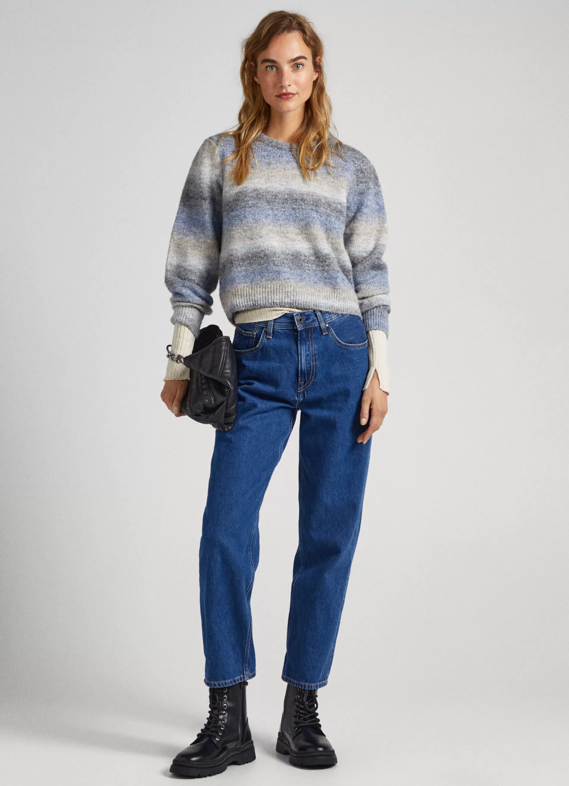 Sweaters & Cardigans | Knitwear*Women Pepe Jeans STRIPED MELANGE KNIT Multi