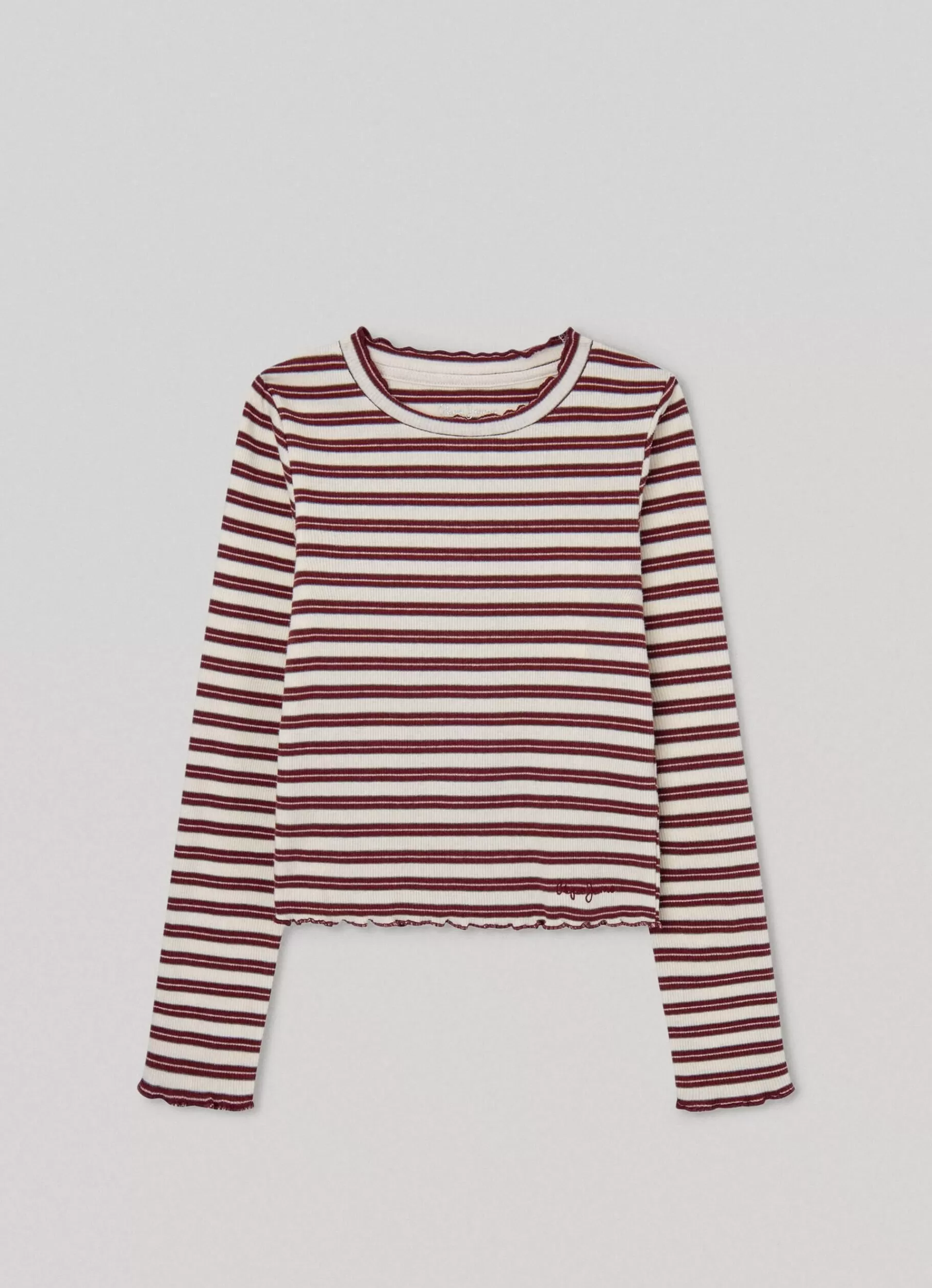 Shirts & T-shirts*KIDS Pepe Jeans STRIPED RIBBED T-SHIRT Multi