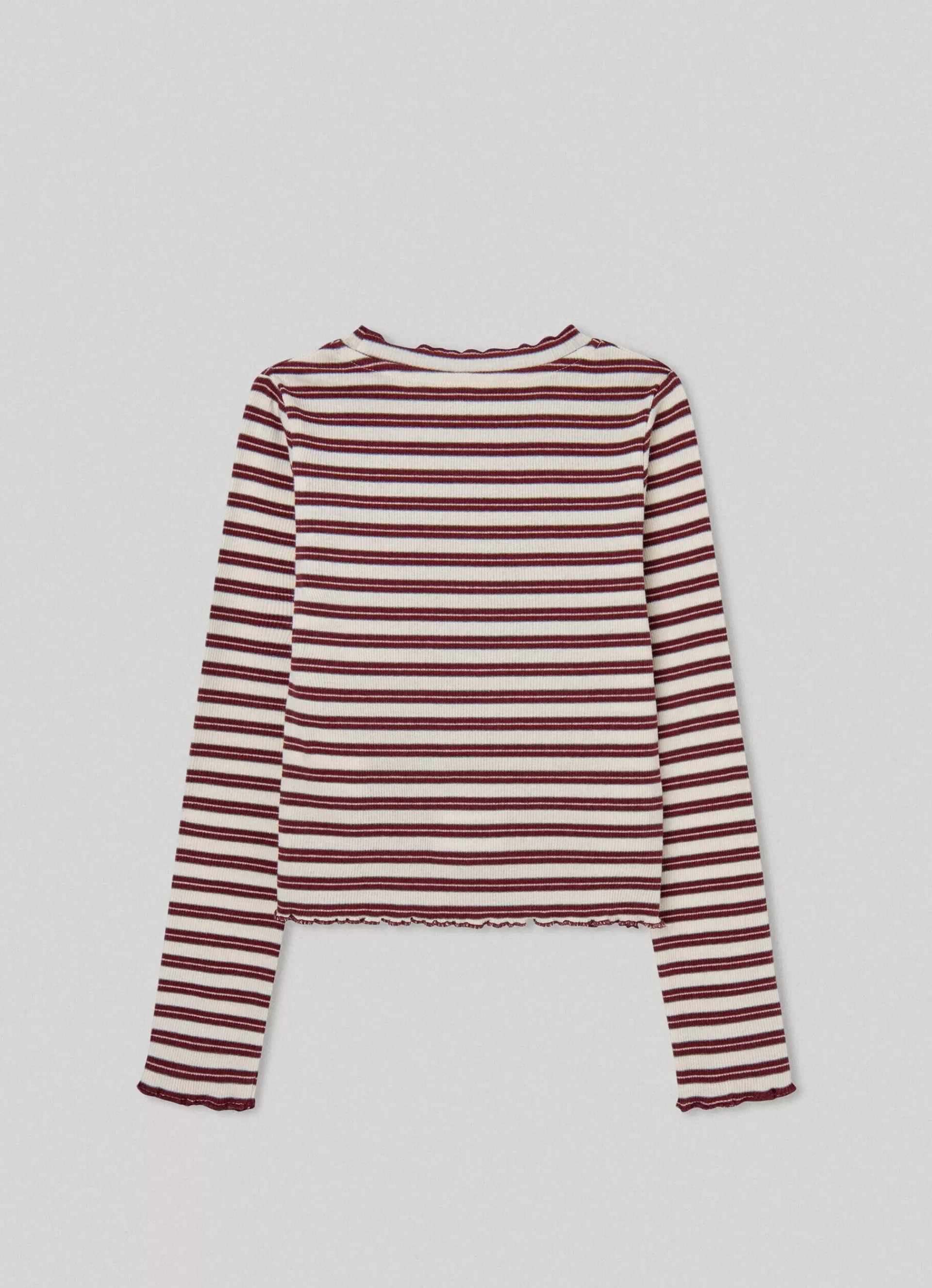 Shirts & T-shirts*KIDS Pepe Jeans STRIPED RIBBED T-SHIRT Multi