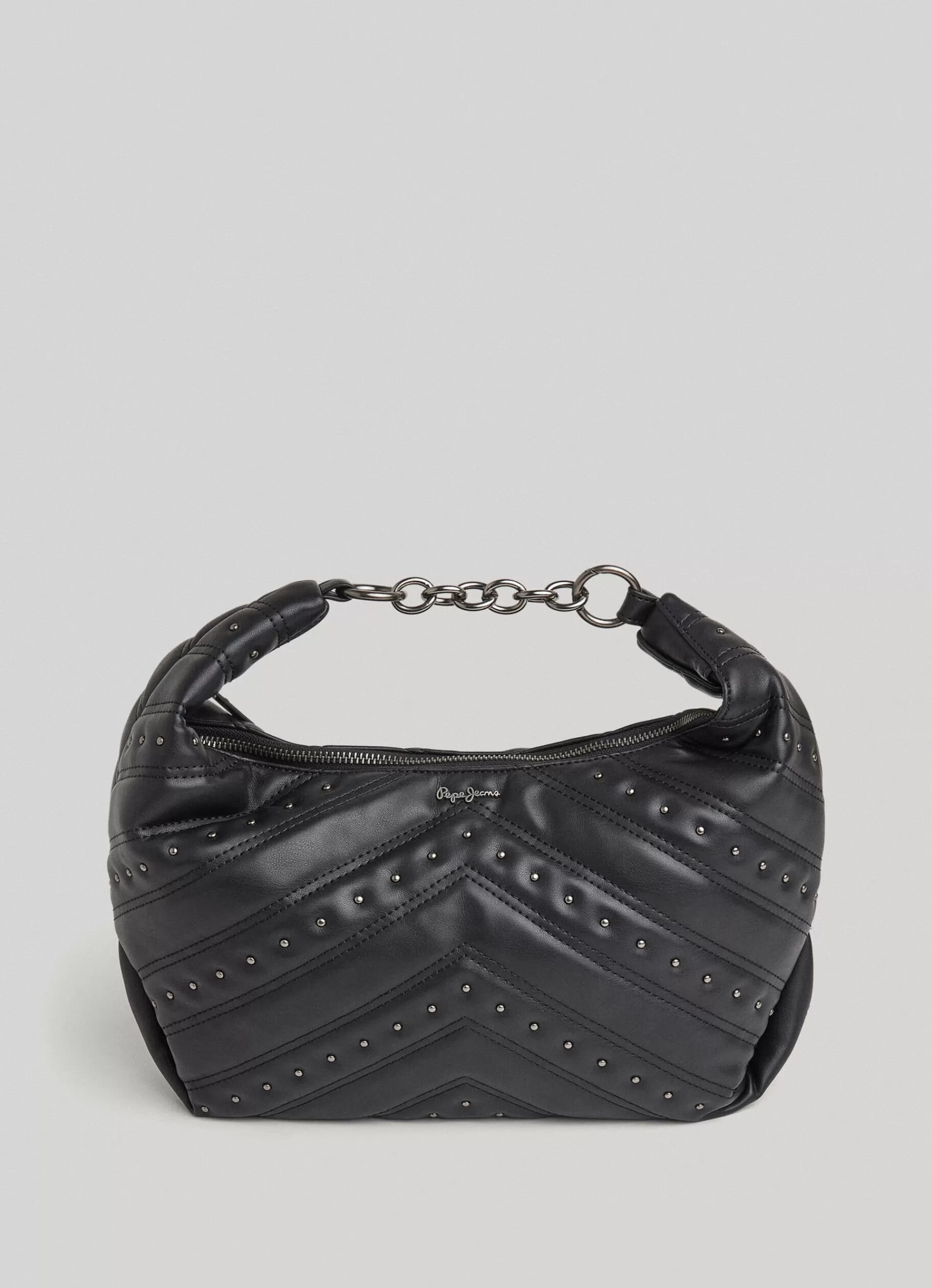 Bags & Backpacks*Women Pepe Jeans STUDDED HANDBAG Black