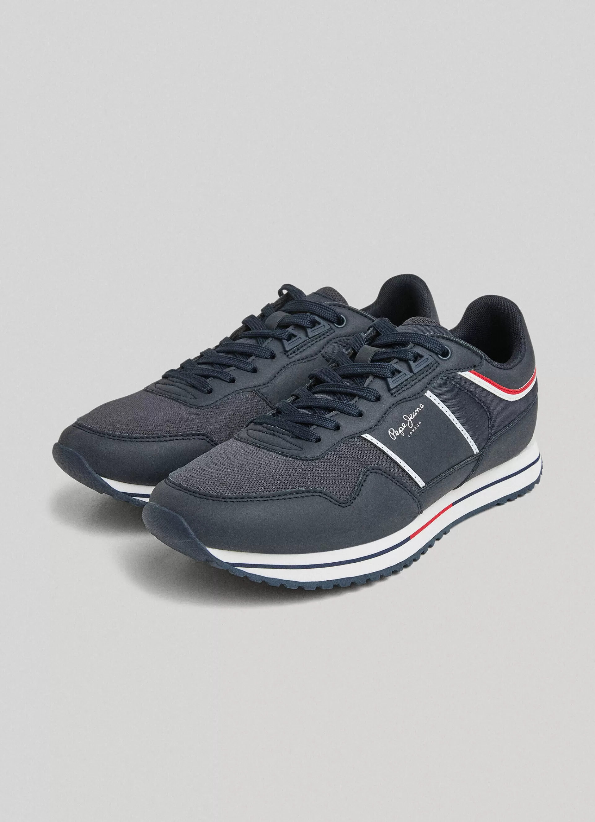 Sneakers*Men Pepe Jeans TOUR CLUB RUNNING SHOES Navy