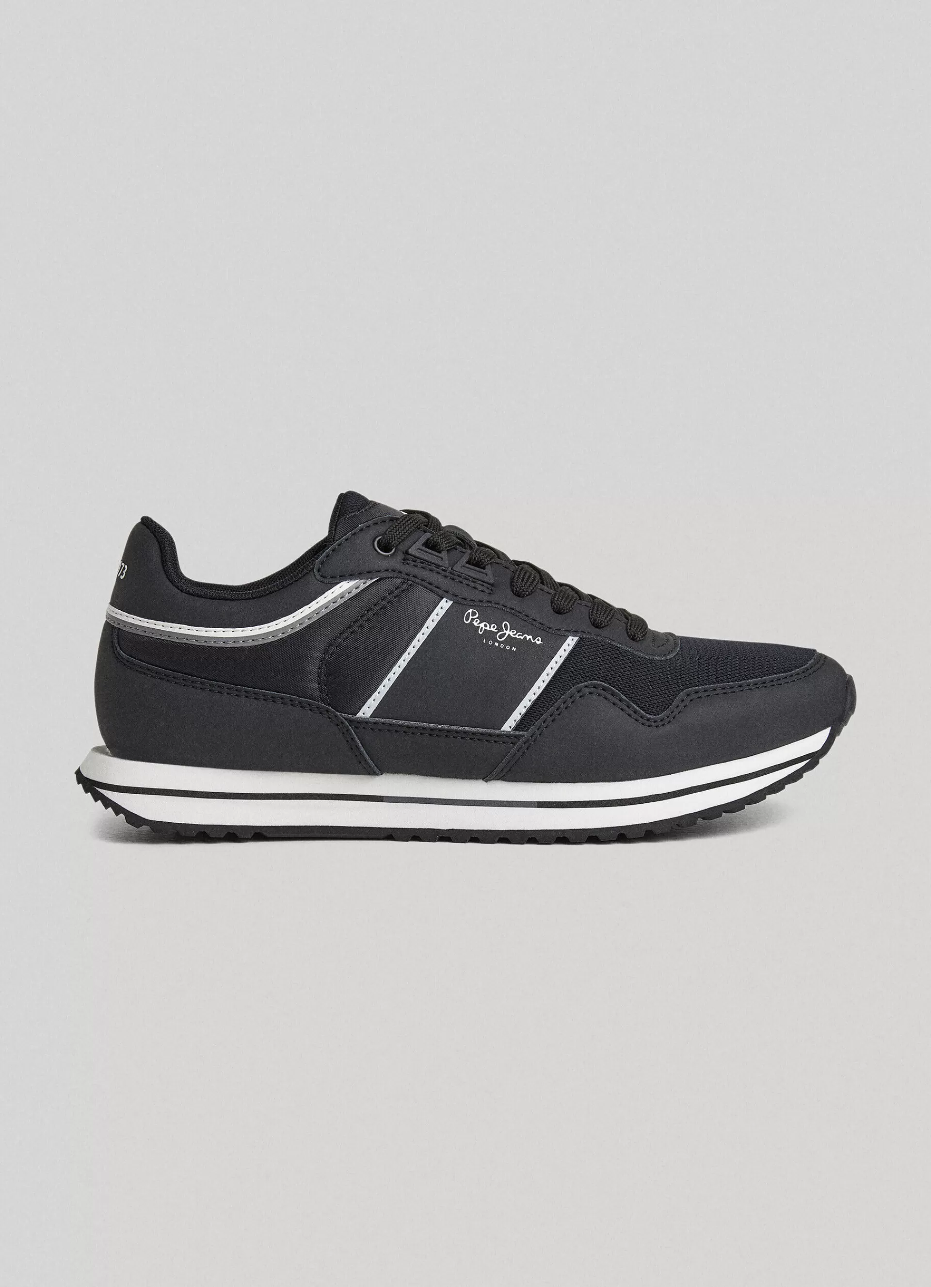 Sneakers*Men Pepe Jeans TOUR CLUB RUNNING SHOES Black