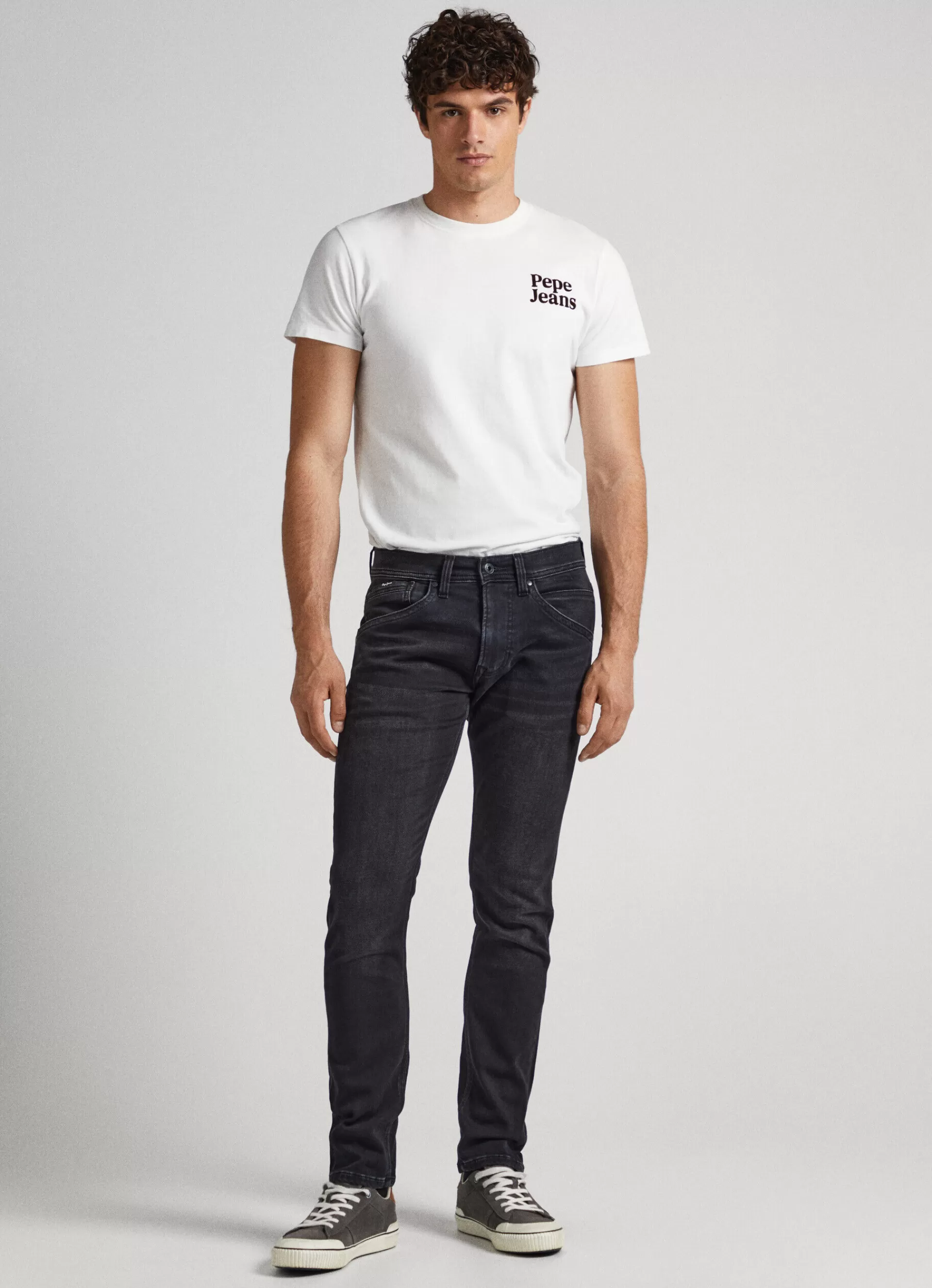 Regular | Jeans*Men Pepe Jeans TRACK REGULAR FIT MID-RISE JEANS Denim