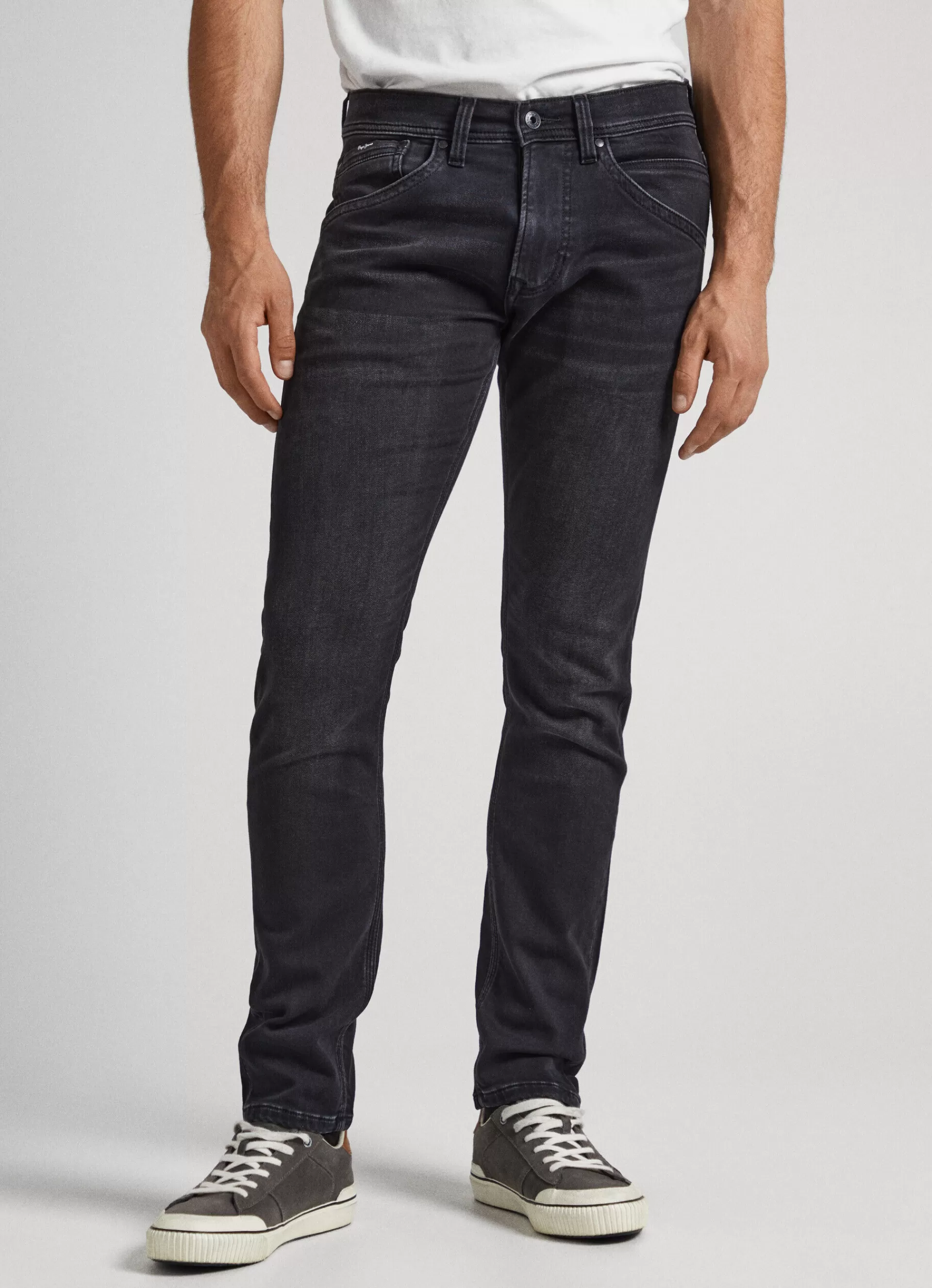 Regular | Jeans*Men Pepe Jeans TRACK REGULAR FIT MID-RISE JEANS Denim