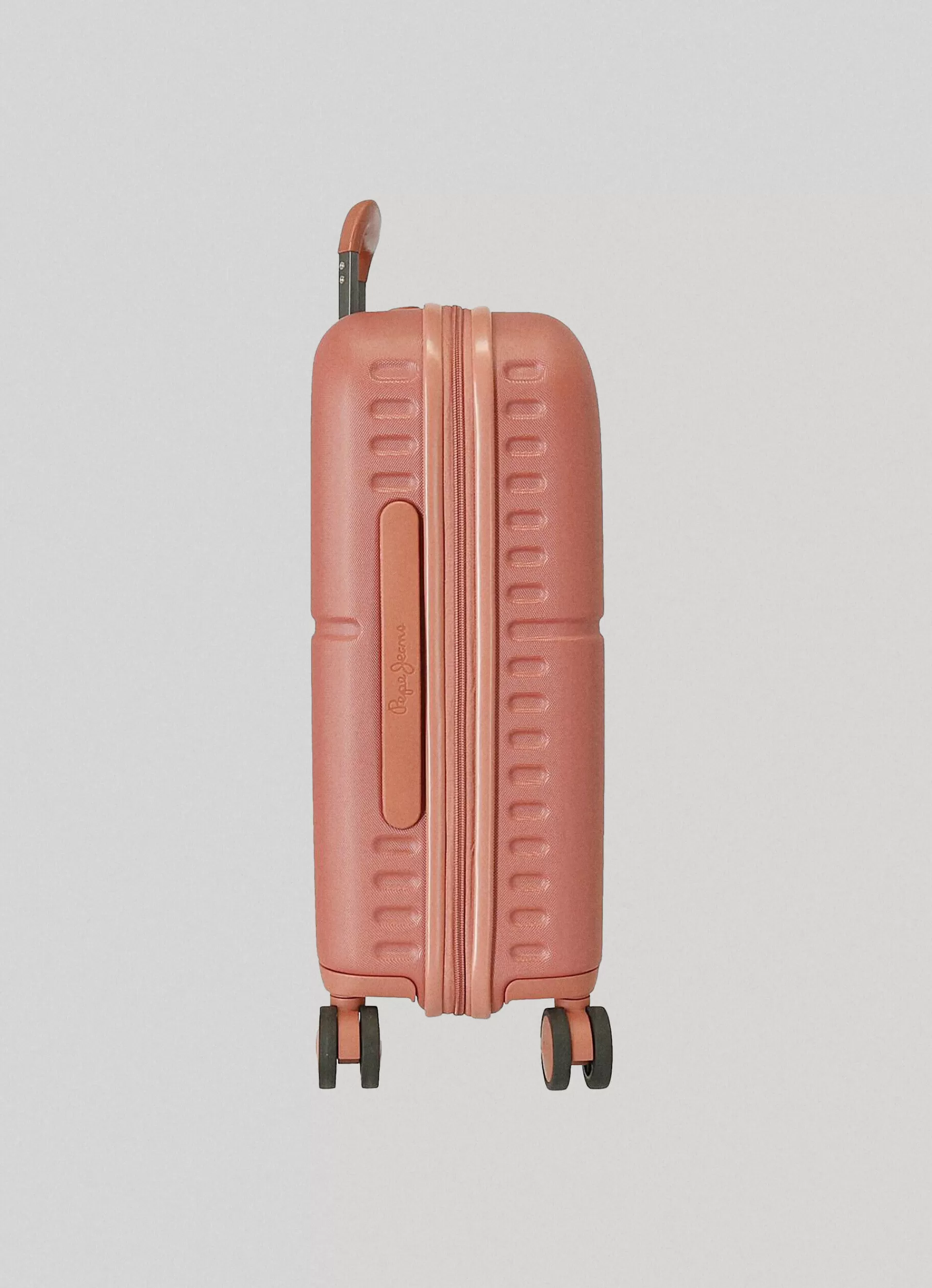 Suitcases*Women | Men Pepe Jeans TROLLEY ABS 55CM. HIGHLIGHT HARD SUITCASE Terracotta Brown