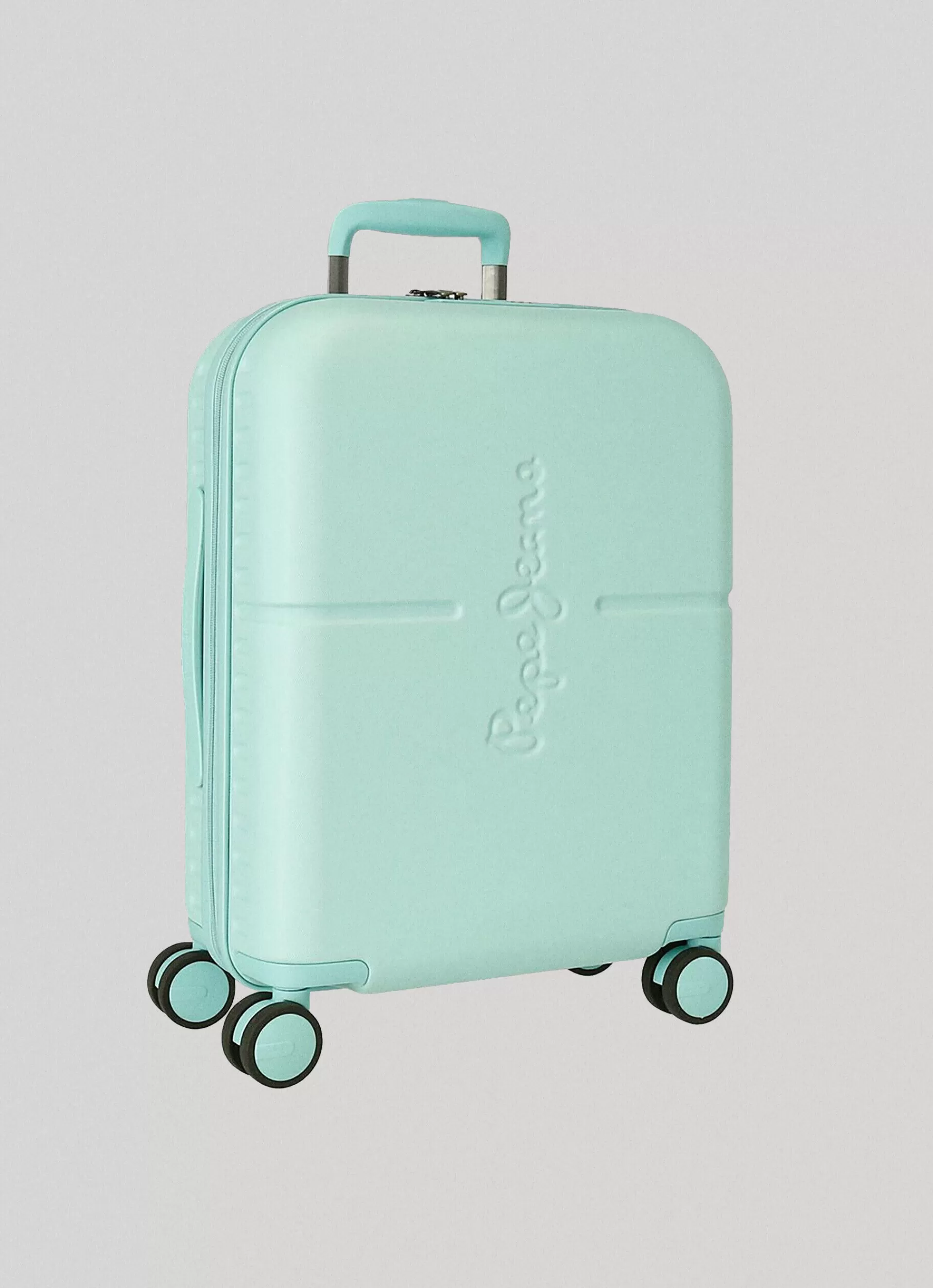 Suitcases*Women | Men Pepe Jeans TROLLEY ABS 55CM. HIGHLIGHT HARD SUITCASE Sky Blue- Not Available