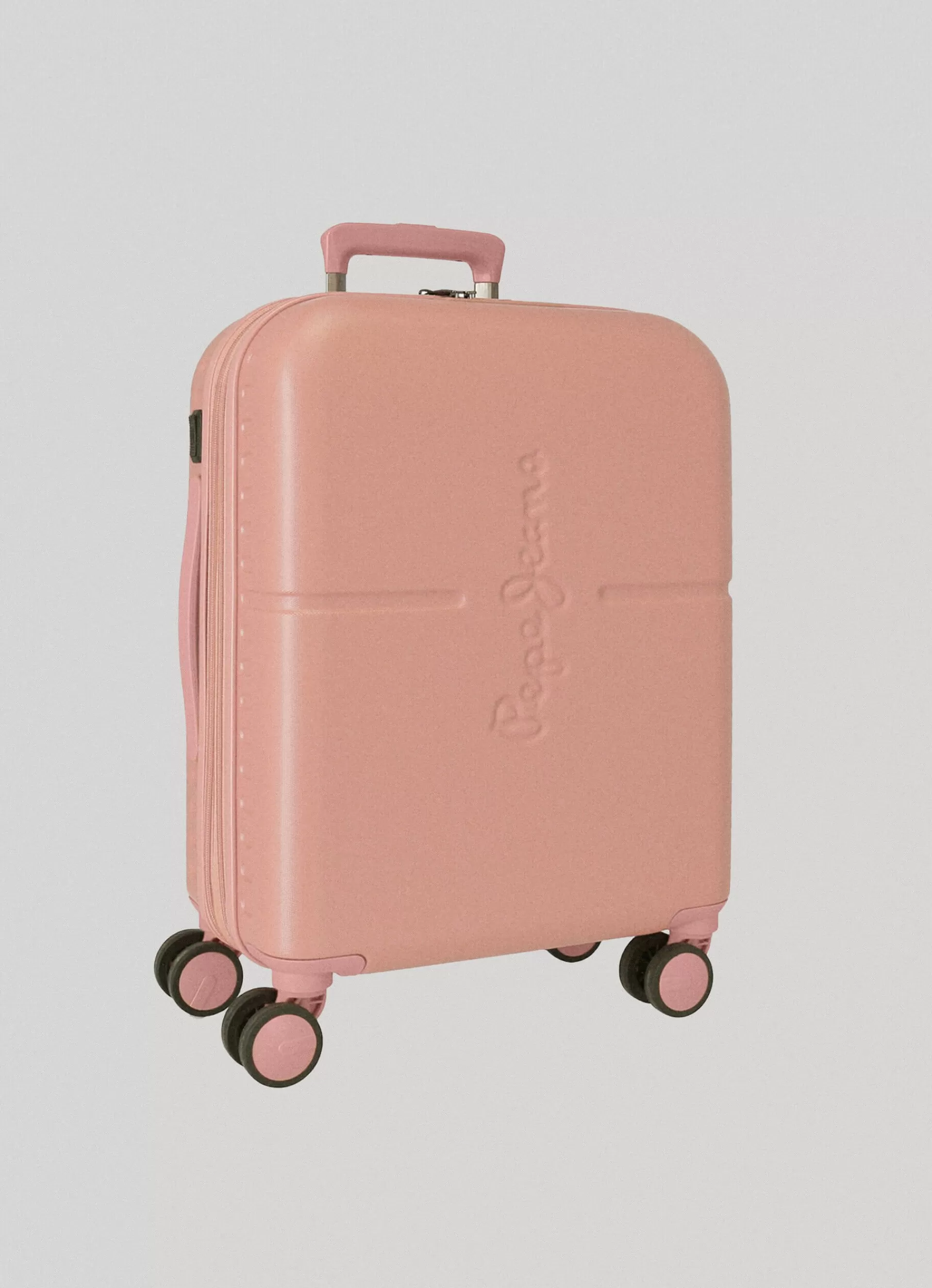 Accessories*KIDS Pepe Jeans TROLLEY SUITCASE 55CM ABS Light Pink- Not Available