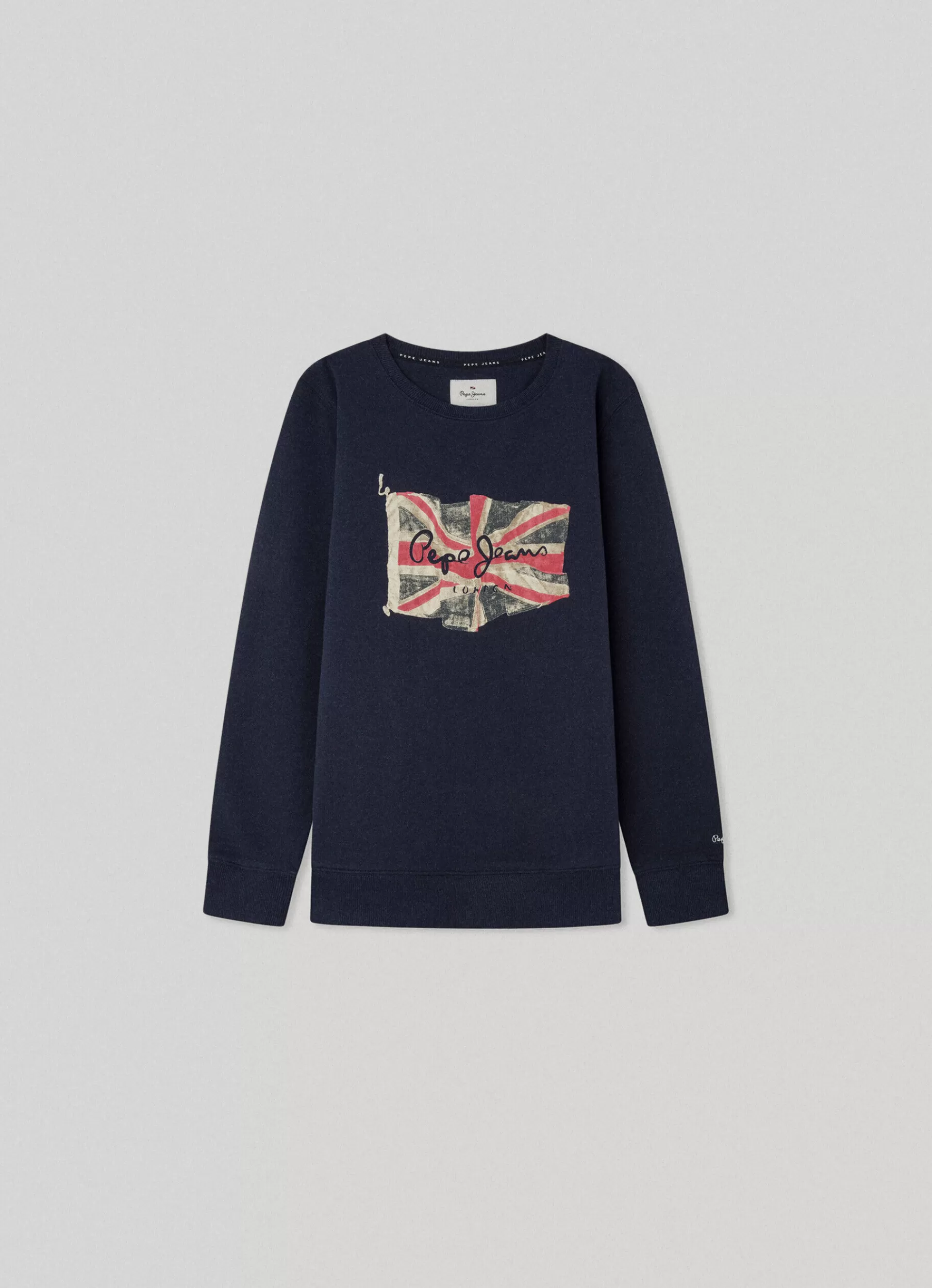 Sweats*KIDS Pepe Jeans UNION JACK SWEATSHIRT Navy