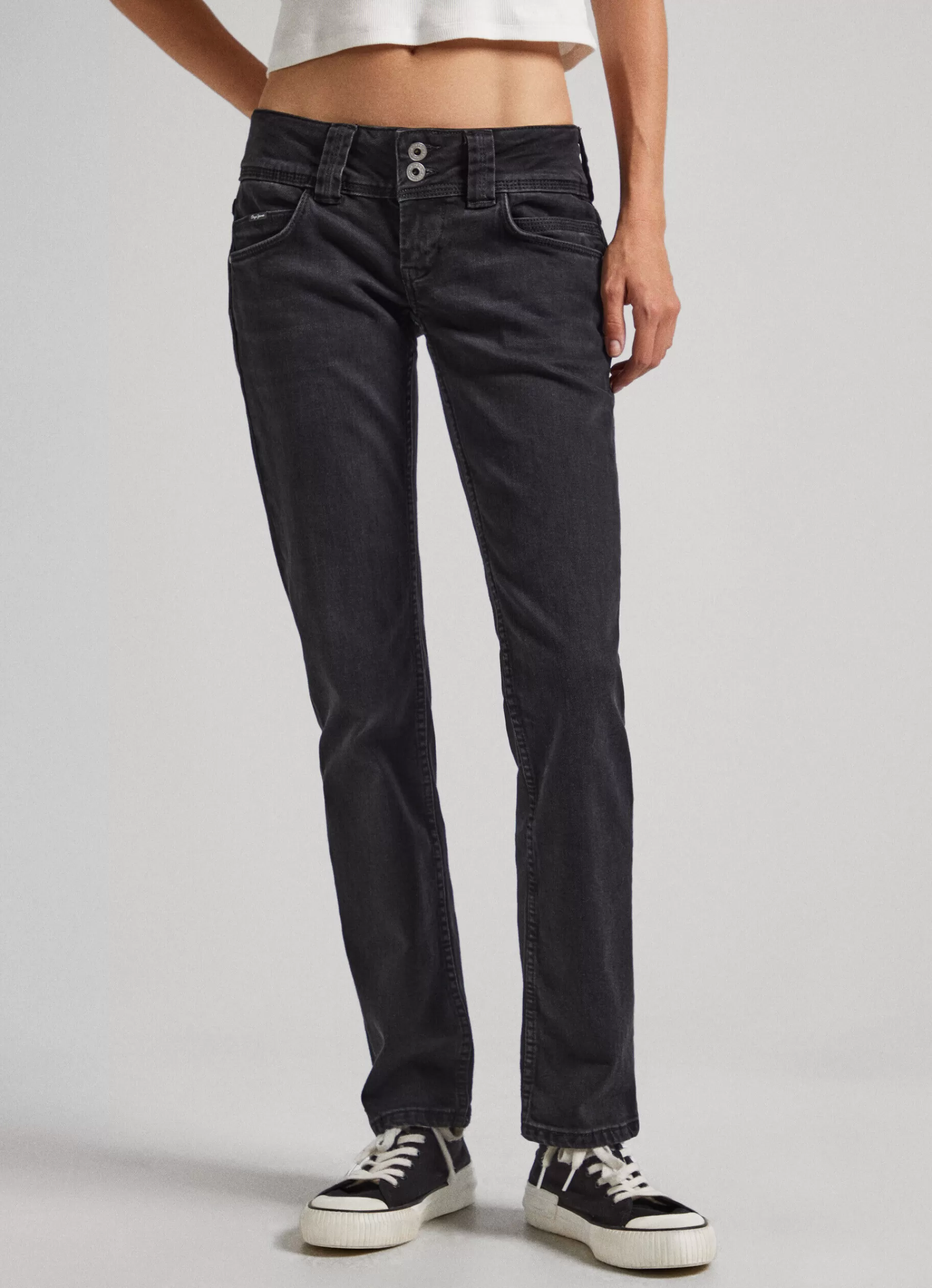 Straight | Jeans*Women Pepe Jeans VENUS REGULAR FIT LOW-RISE JEANS Denim