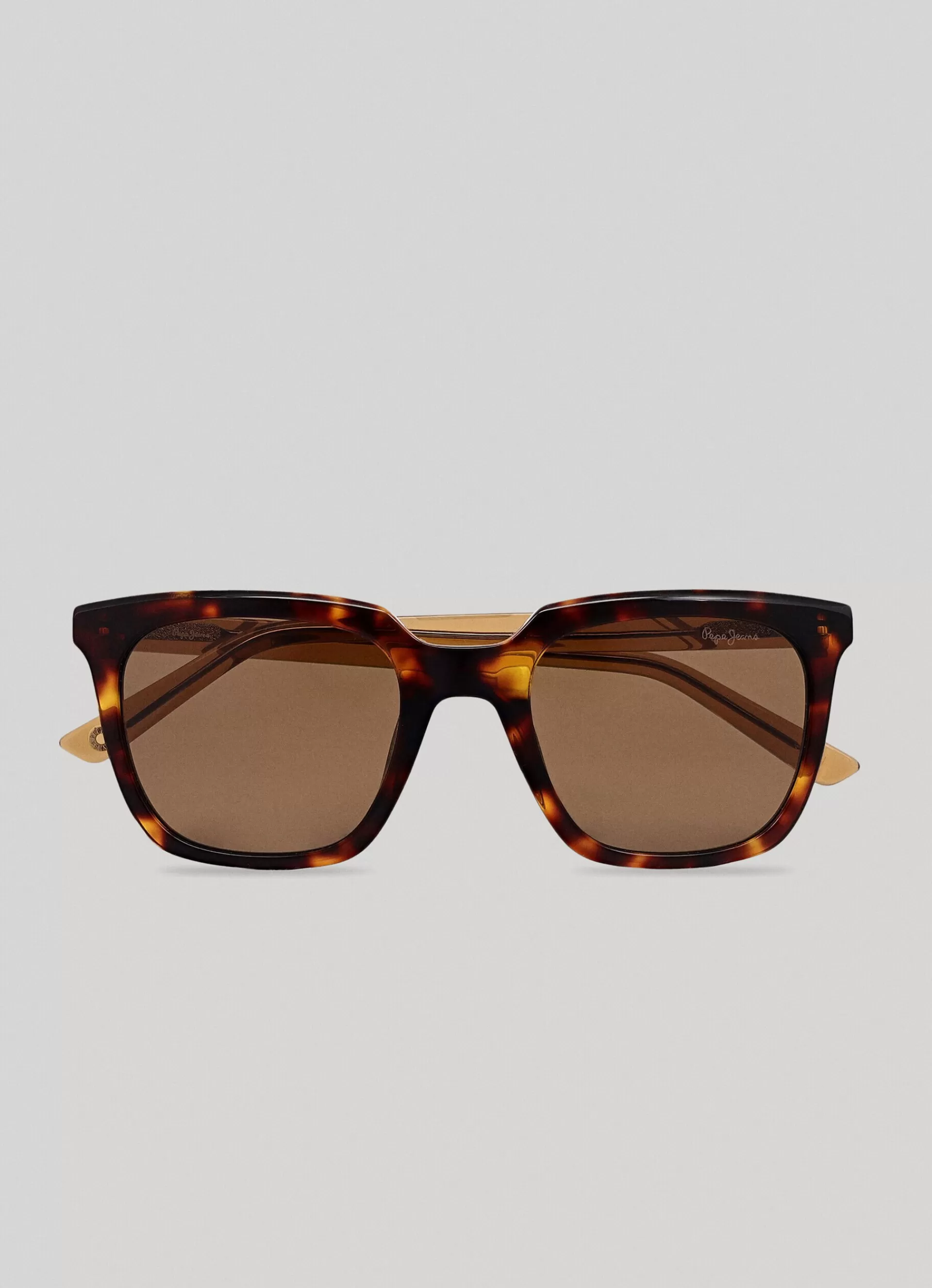 Sunglasses*Women Pepe Jeans WAYFARER SUNGLASSES Gold Yellow