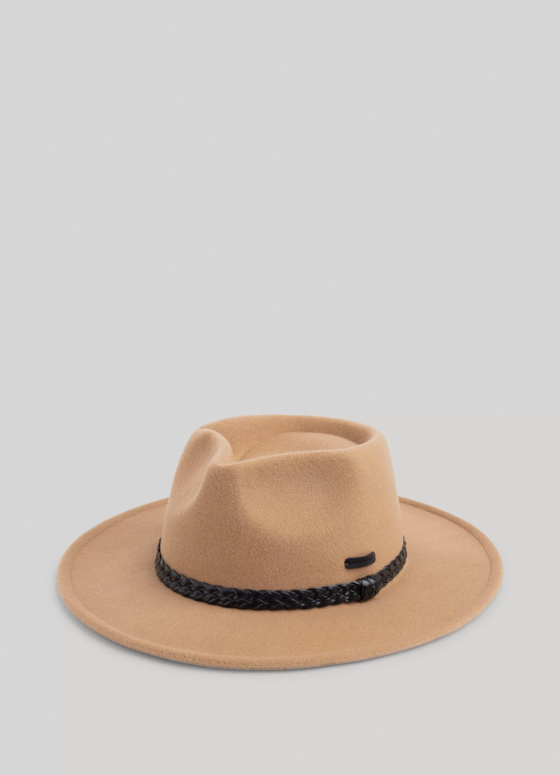 Hats & Caps*Women | Men Pepe Jeans WIDE-BRIMMED FELT HAT Camel Beige