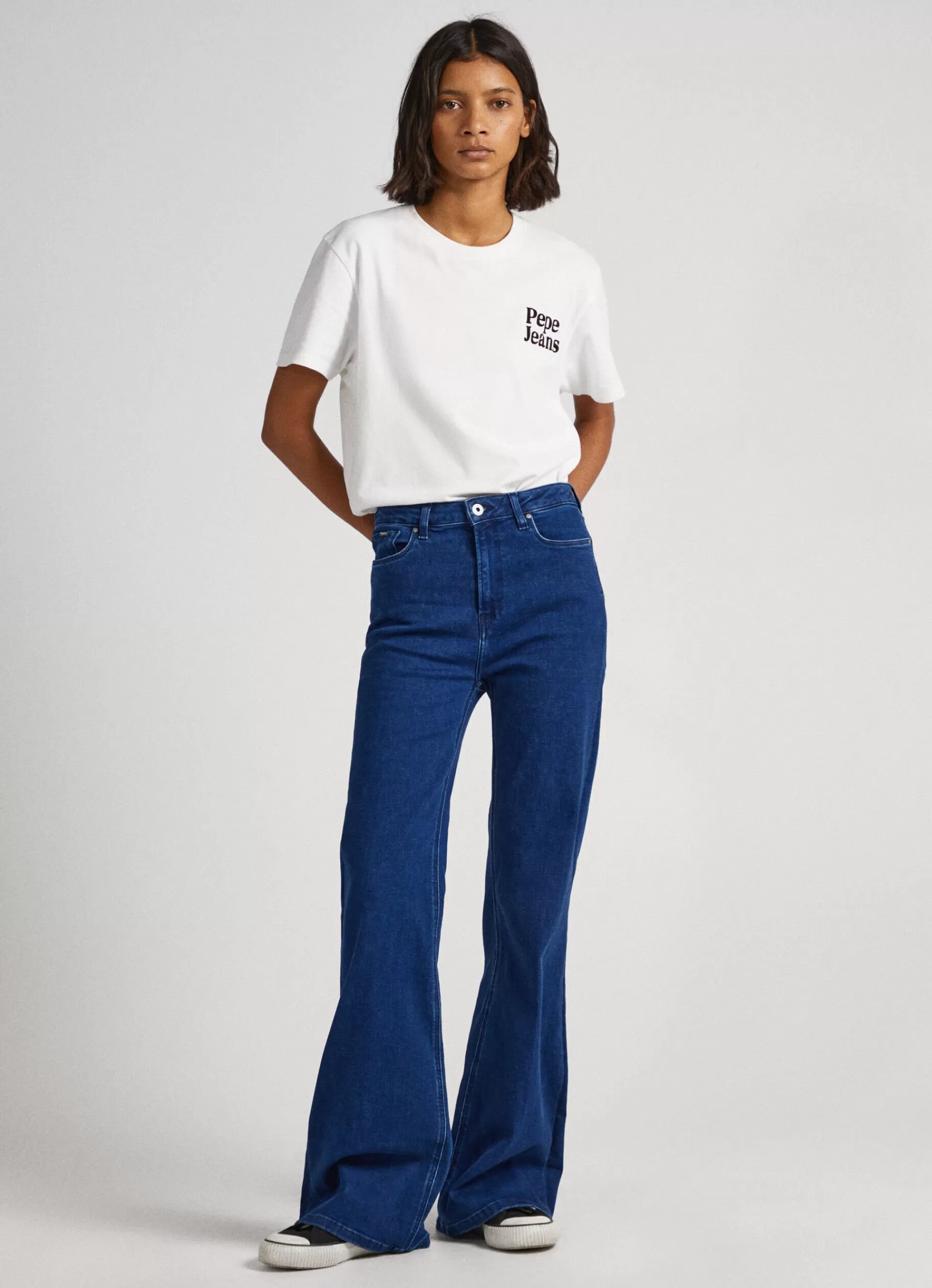 Flare & Bootcut | Jeans*Women Pepe Jeans WILLA FLARE FIT HIGH-RISE JEANS Denim