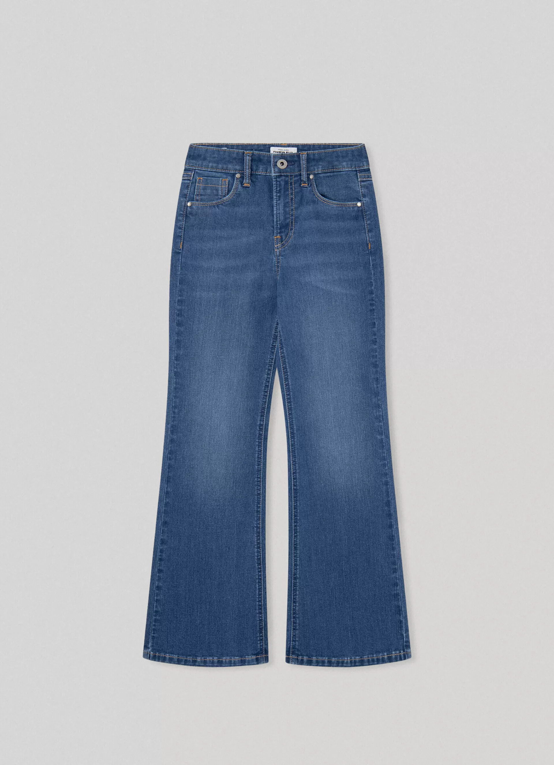 Jeans*KIDS Pepe Jeans WILLA JR FLARE FIT HIGH-RISE JEANS Denim