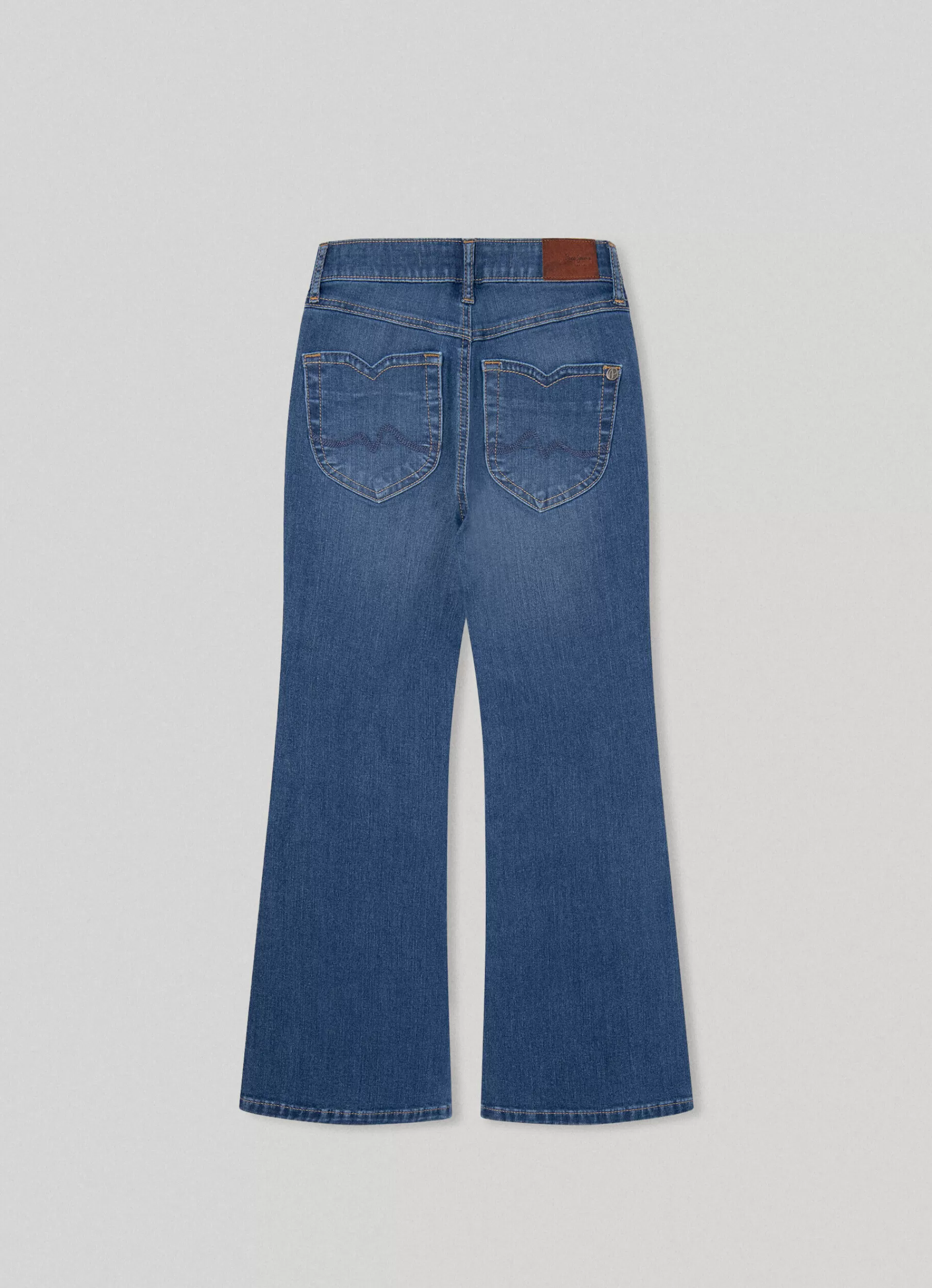 Jeans*KIDS Pepe Jeans WILLA JR FLARE FIT HIGH-RISE JEANS Denim