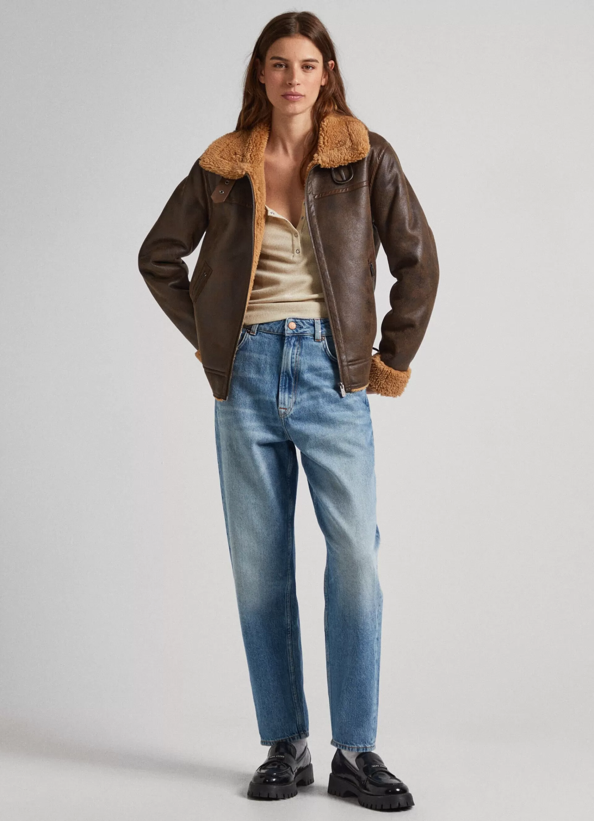 Trends | Jeans*Women Pepe Jeans WILLOW TAPERED FIT HIGH-RISE JEANS Denim