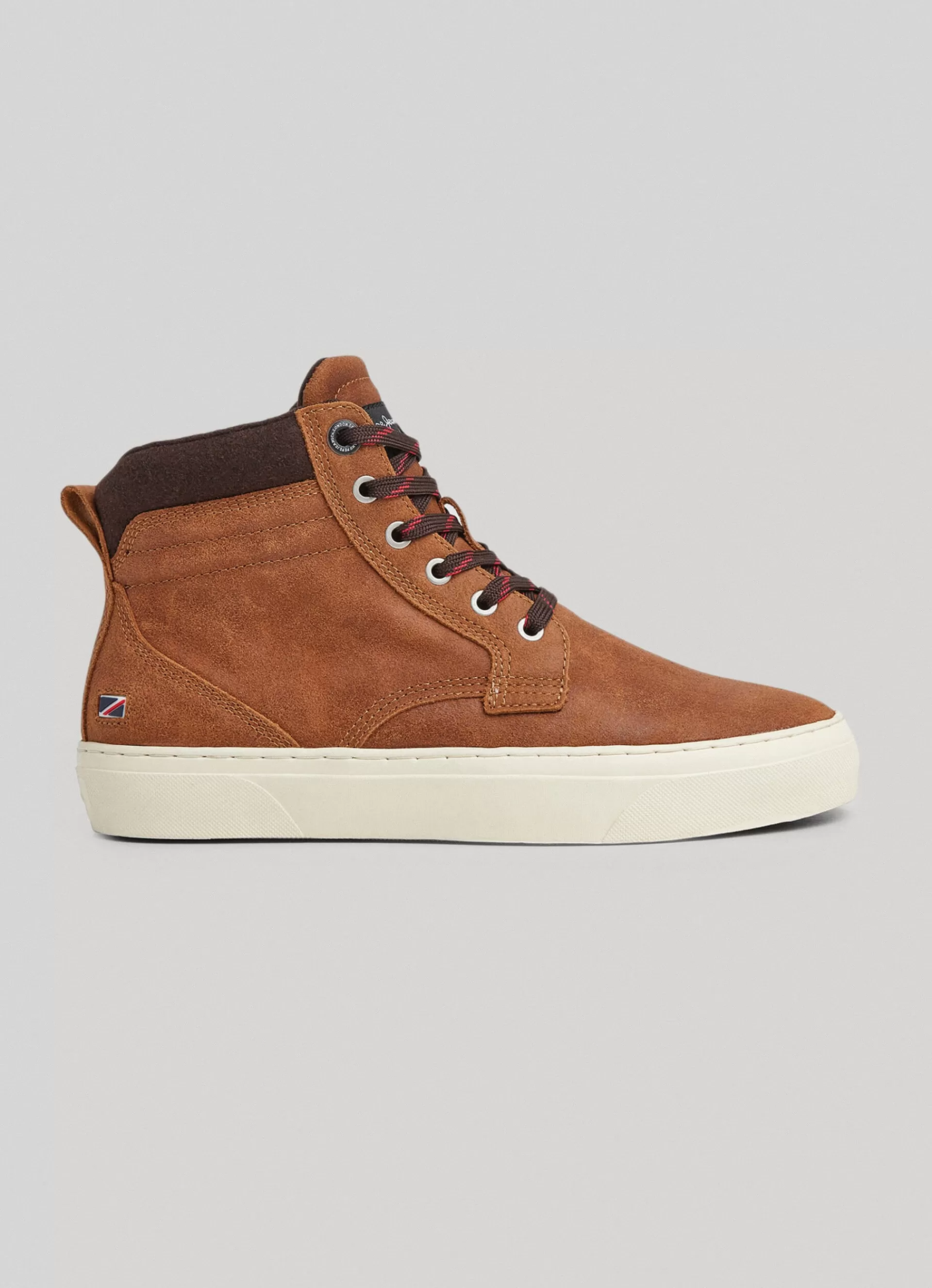 Sneakers*Men Pepe Jeans YOGI BOOT Cognac Brown