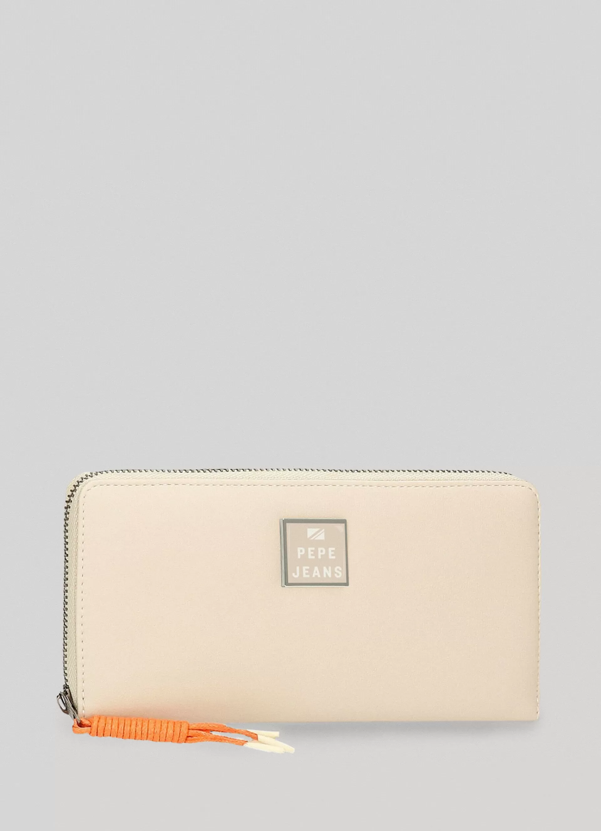 Bags & Backpacks*Women Pepe Jeans ZIP WALLET Buttermilk White